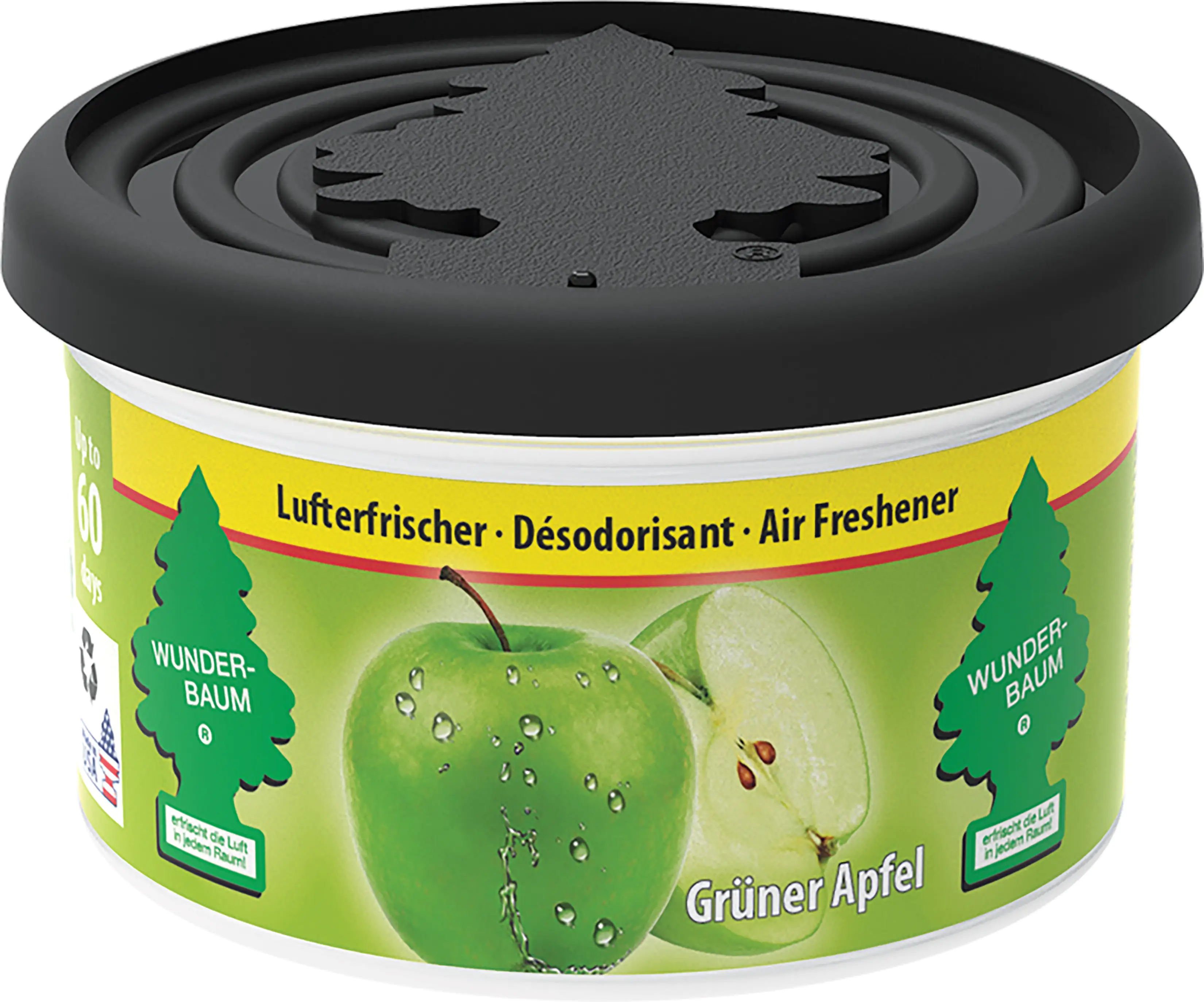 Wunderbaum Lufterfrischer Duftdose Grüner Apfel