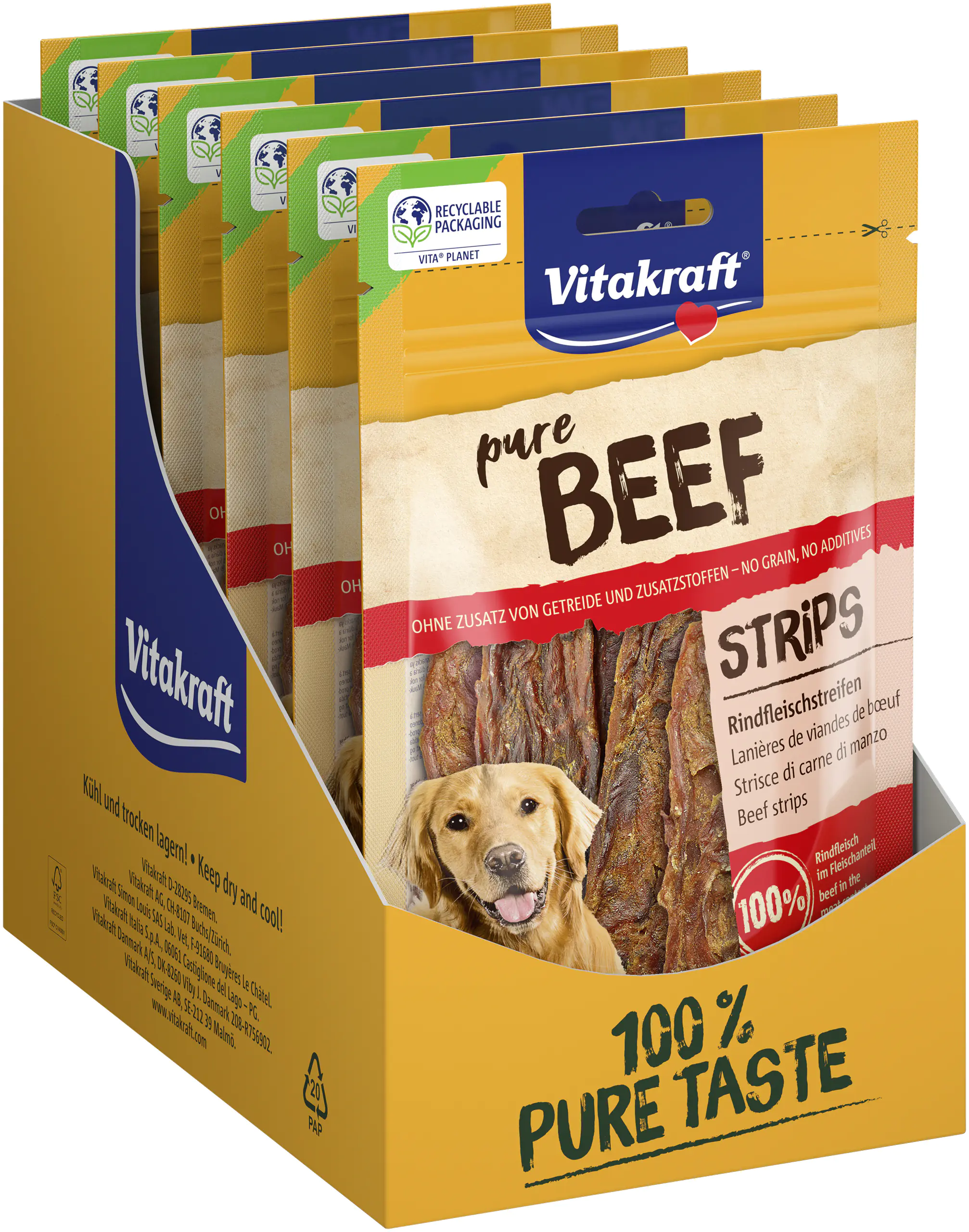 Vitakraft Beef Rindfleischstreifen 80 g