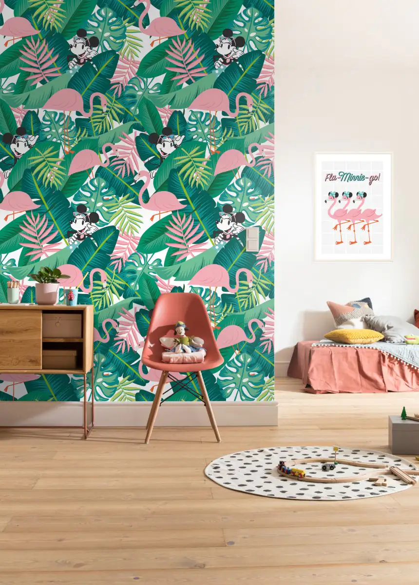 Komar Vlies Fototapete Minnie Tropical 200 x 280 cm 