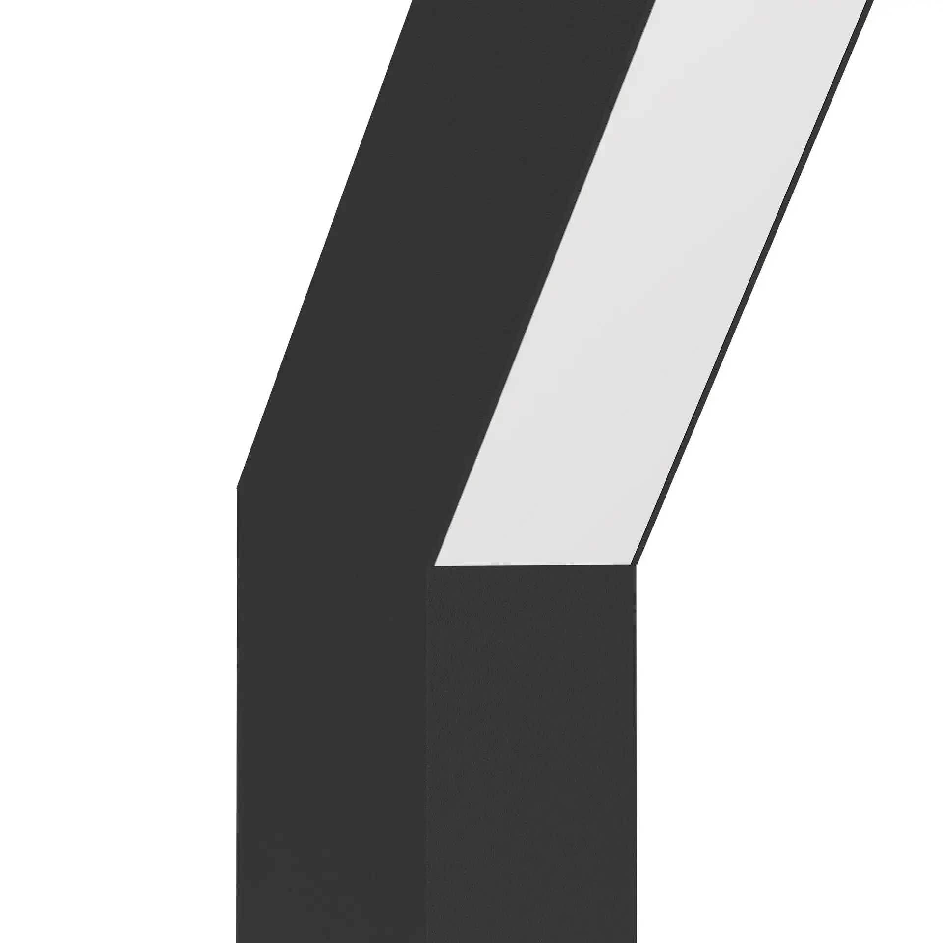 Eglo LED Sockelleuchte Ugento schwarz 36 x 15 cm warmweiß