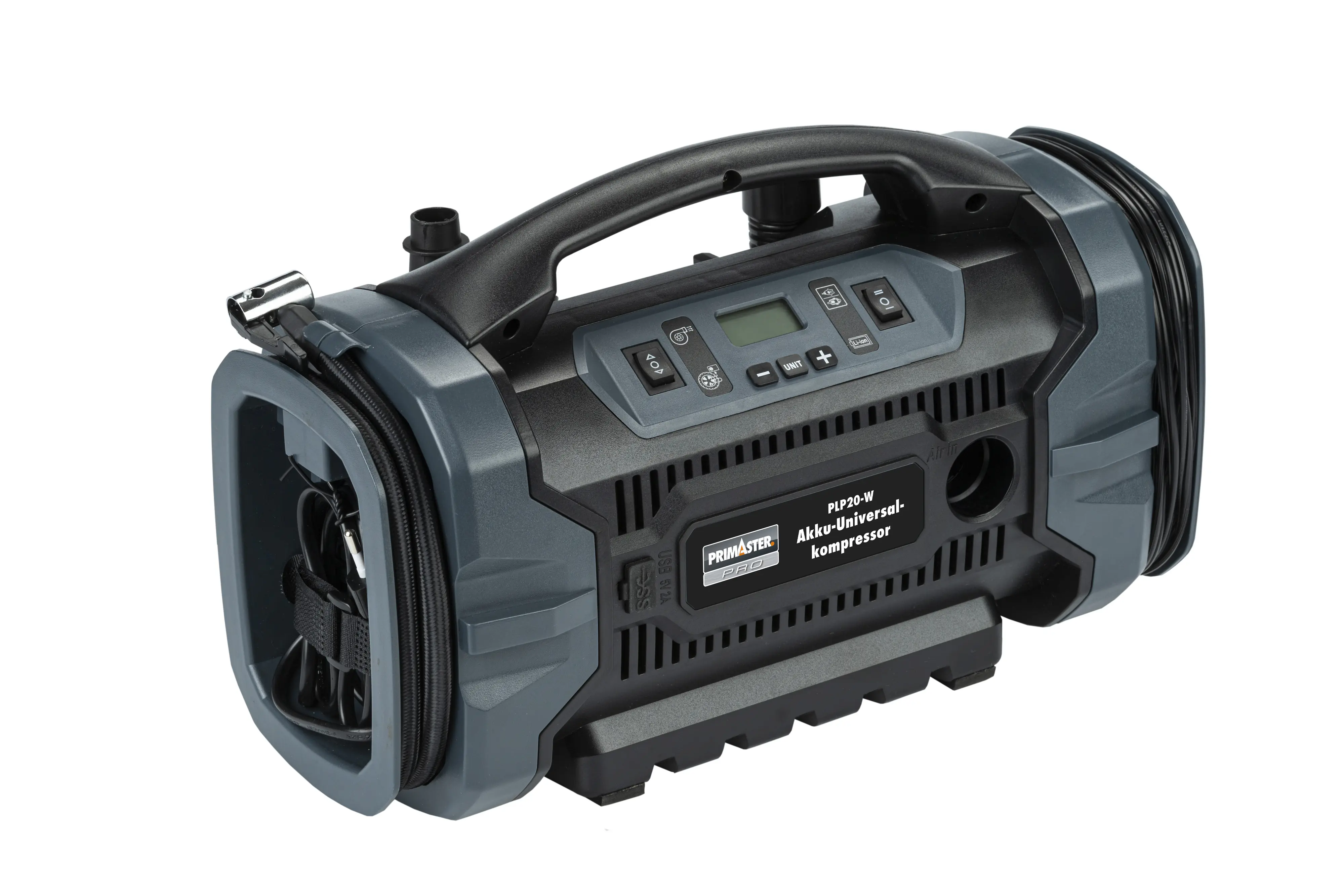 Primaster Pro Akku-Kompressor PLP 20-W 20 V Solo