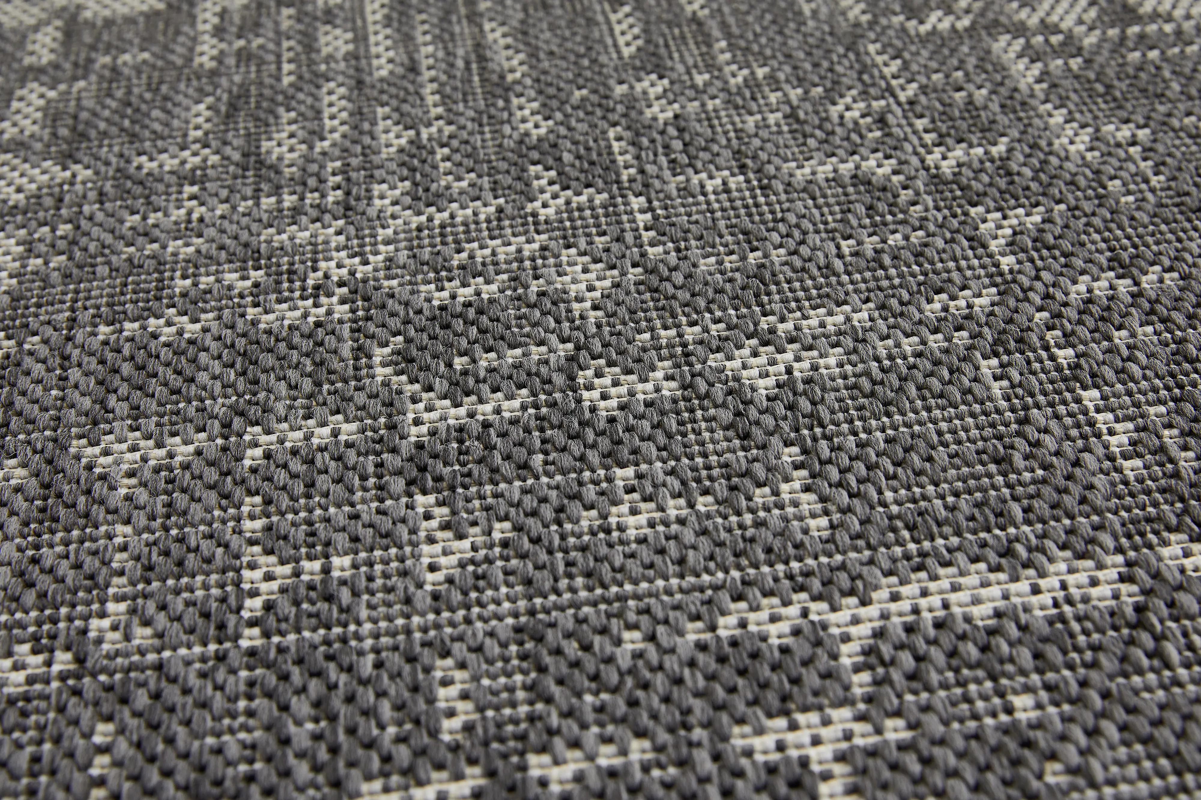 Teppich Oakland 160x230 cm Anthrazit-Creme