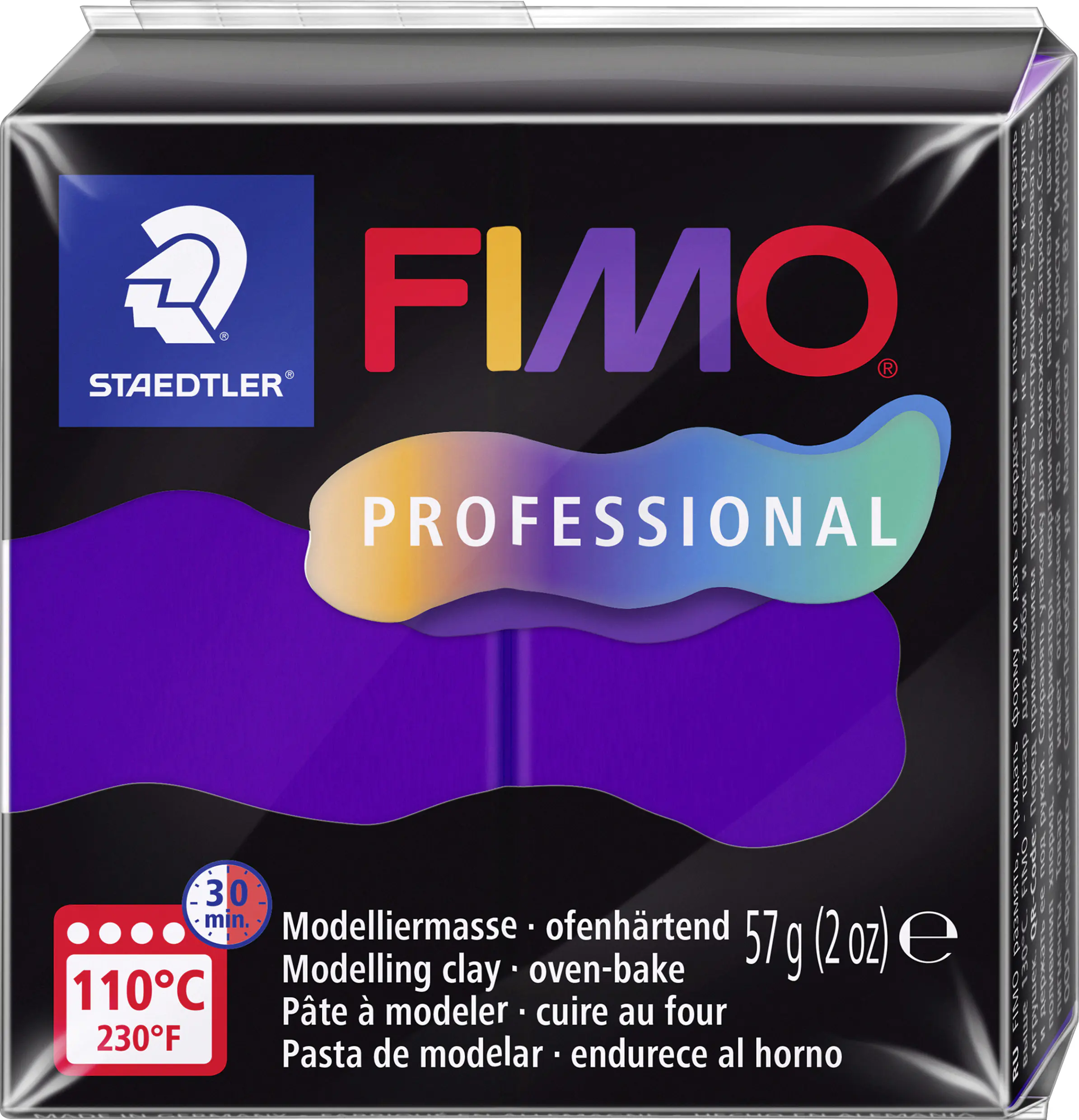 Fimo Modelliermasse professional lila 57 g