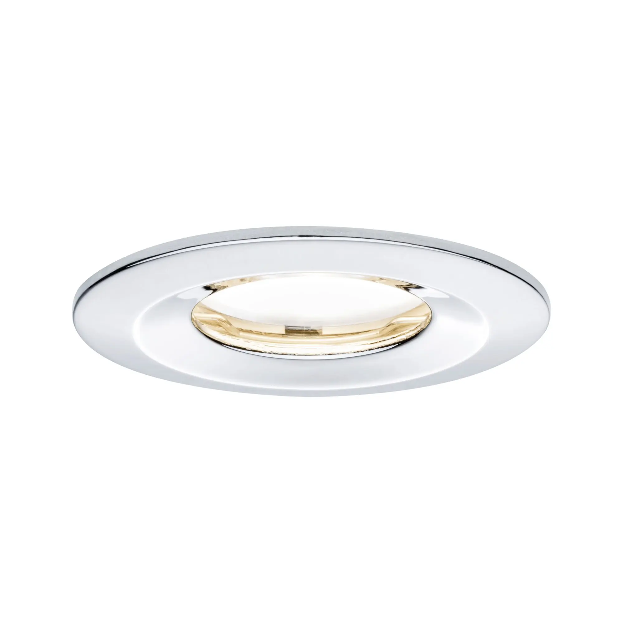 Paulmann LED-Einbauleuchte Nova Plus Ø 7,8 cm warmweiß chrom dimmbar