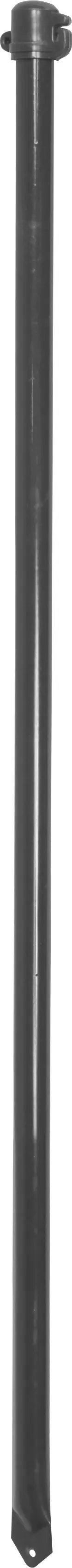 Floraworld Gartenstab Metall 100 x 2,4 cm anthrazit