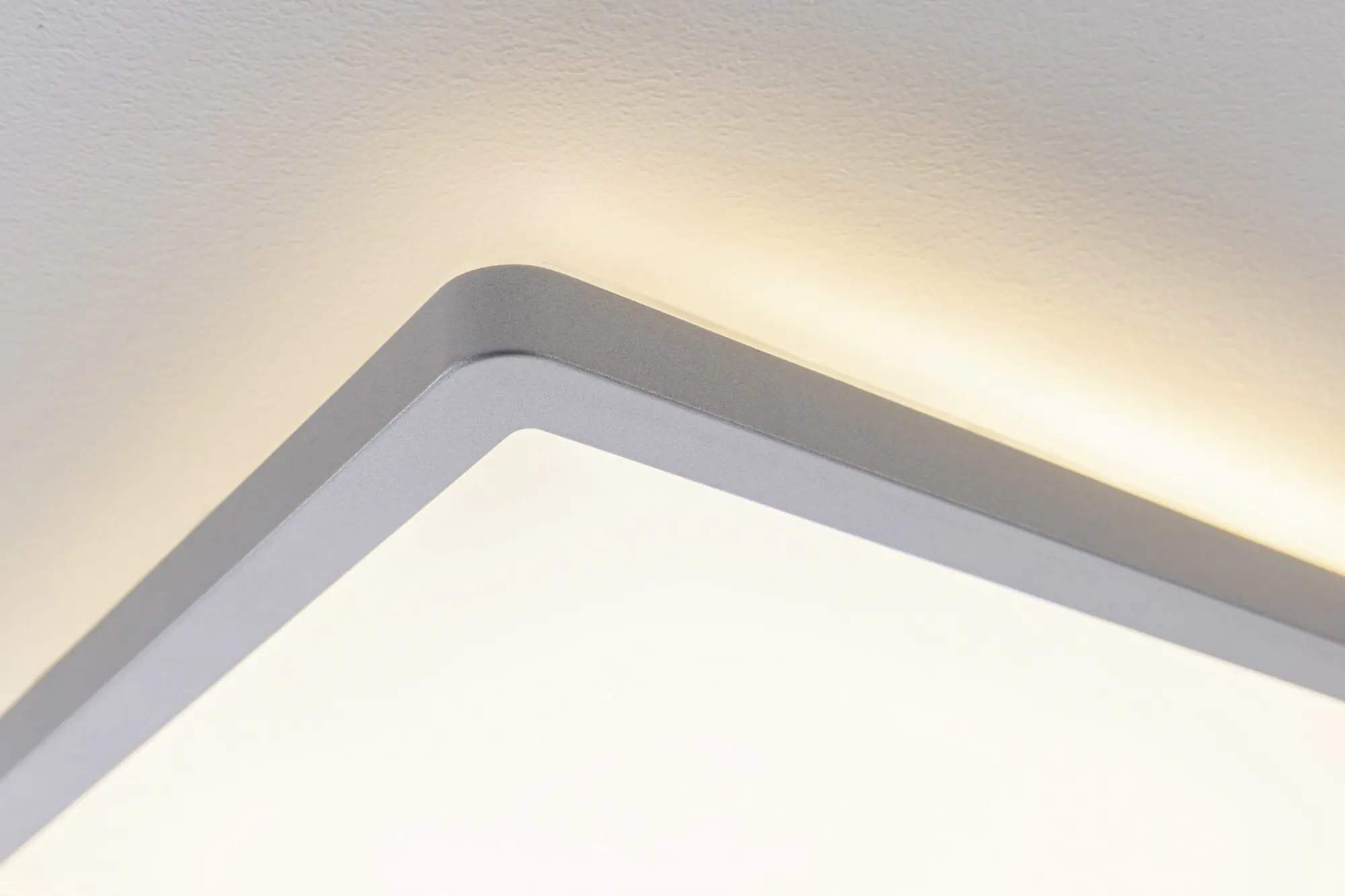 Paulmann LED Panel Atria Shine chrom-matt 42 x 42 cm warmweiß dimmbar