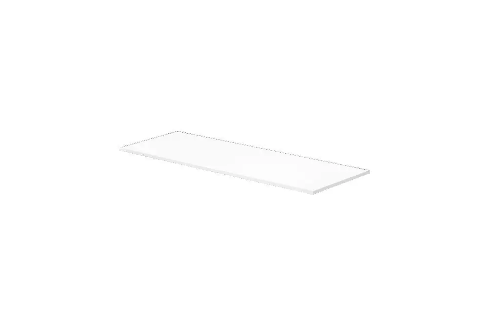 Dolle Glasboden Square 80 x 20 cm, 8 mm, weiß