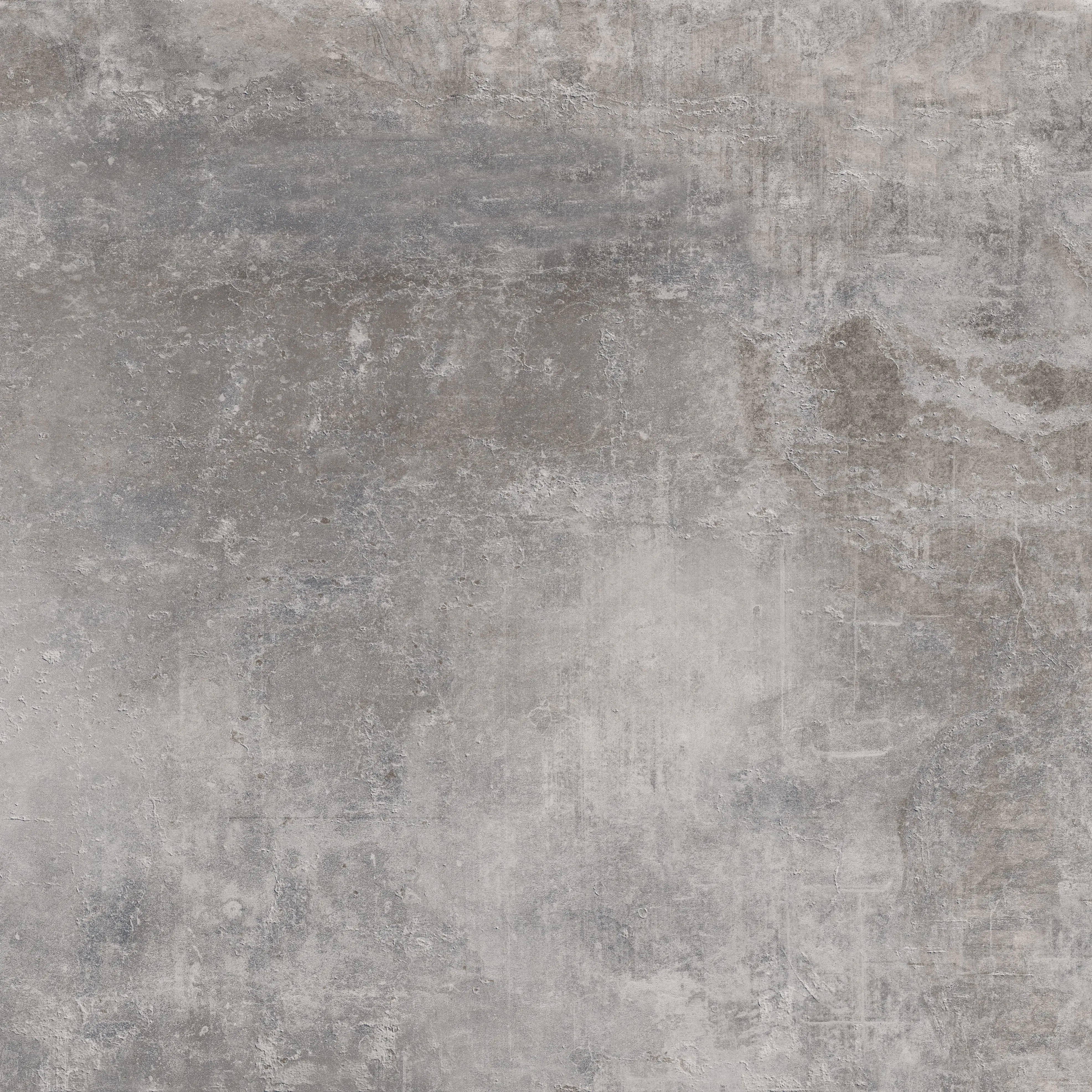 Bodenfliese Feinsteinzeug Gris 60 x 60 cm grau
