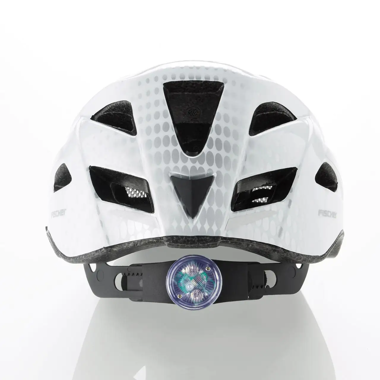 Fischer Fahrradhelm Urban Lano L/XL weiß