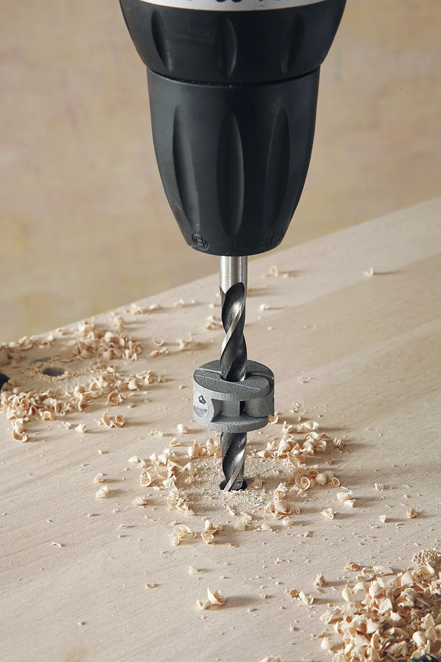 Wolfcraft Tiefenstopp 3-teilig Ø 6, 8, 10 mm