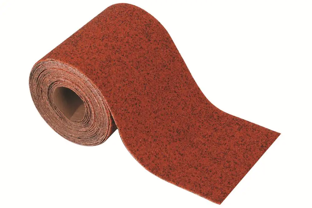 Wolfcraft Schleifpapier K120 5m x 93mm auf Rolle