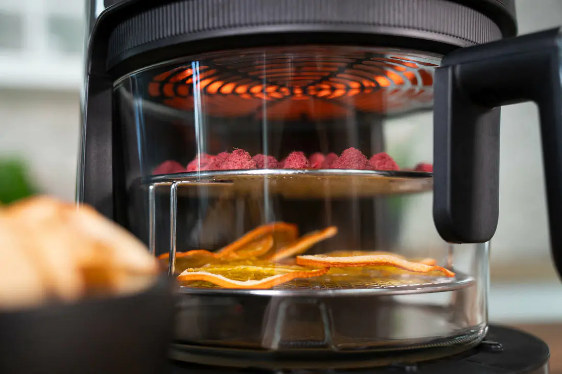 Unold Heißluftfritteuse Glas 3,5 L 1200 W schwarz