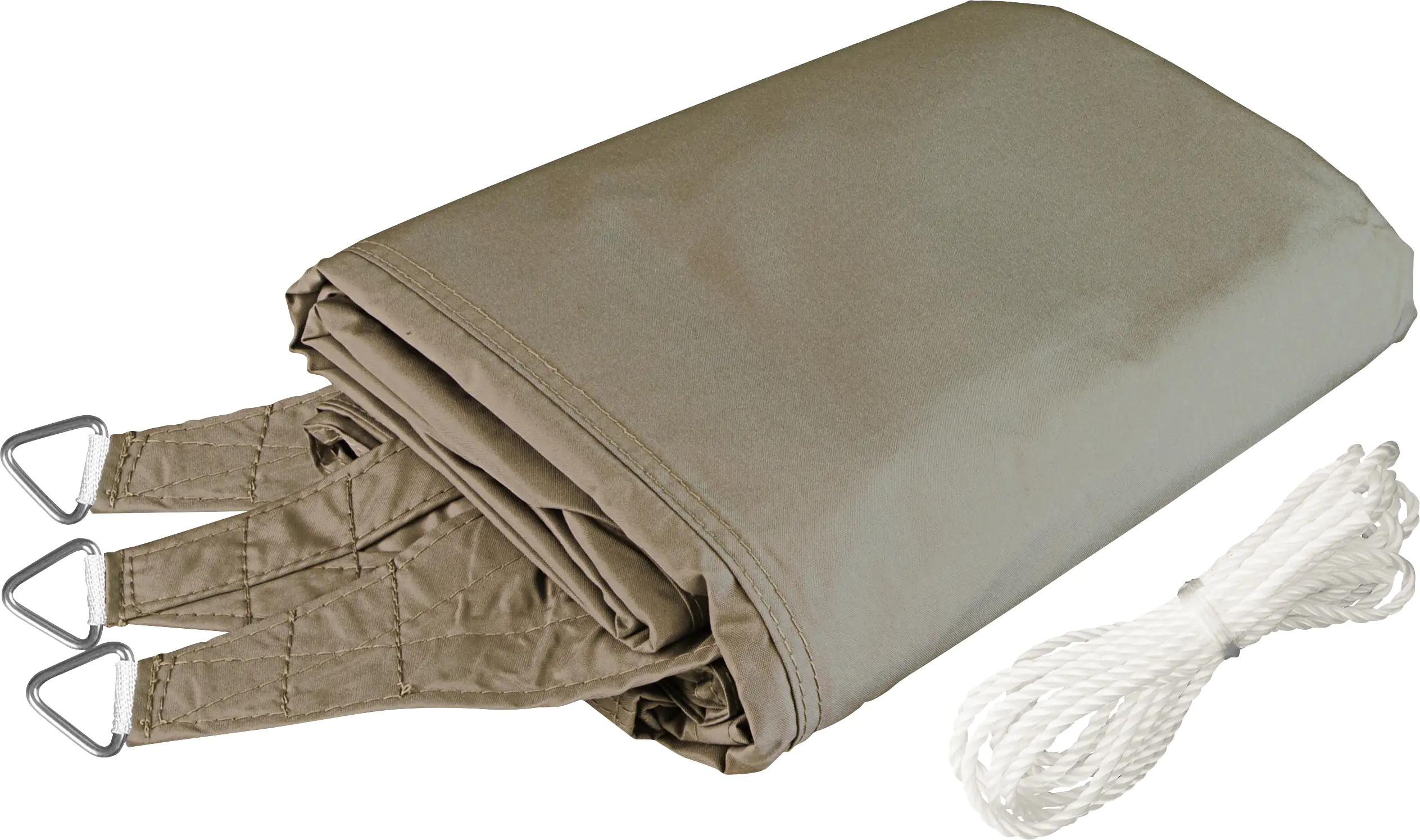 Windhager Sonnensegel Cannes taupe 3 x 3 x 3 m