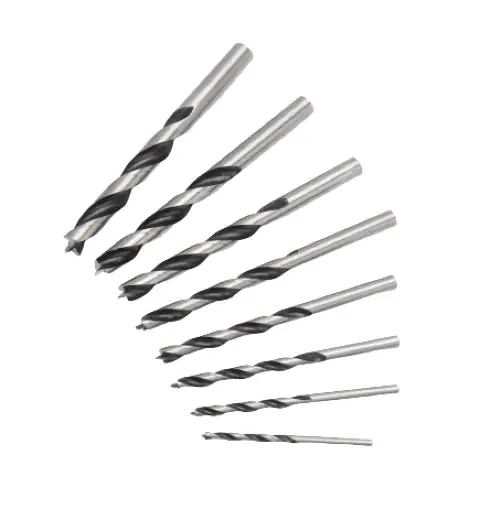 TrendLine Bohrer-Set für Holz 8-teilig Rundschaft