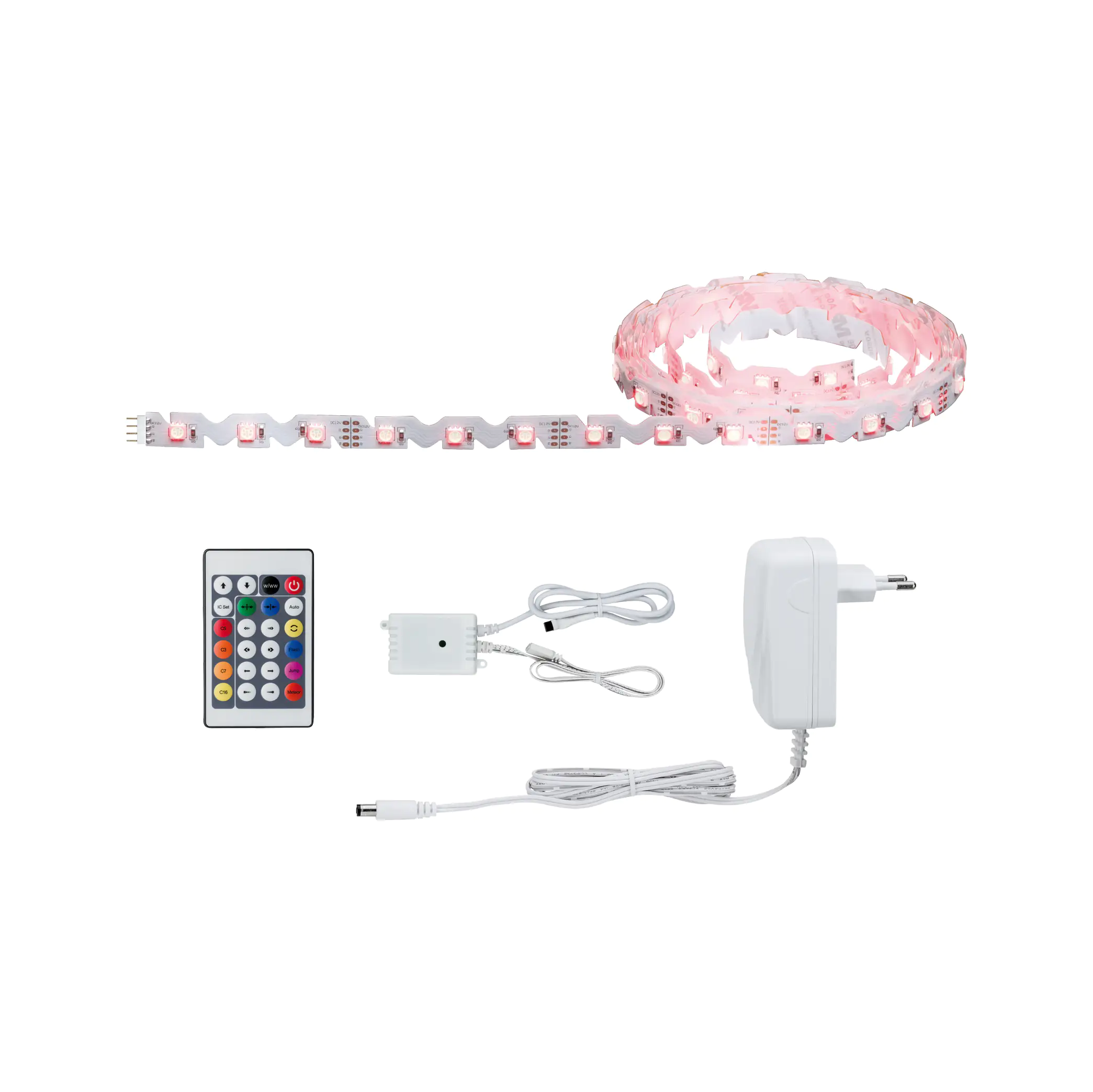 Paulmann FlexLED 3D Stripe-Basisset 3 m RGB Leuchtschrift selber machen