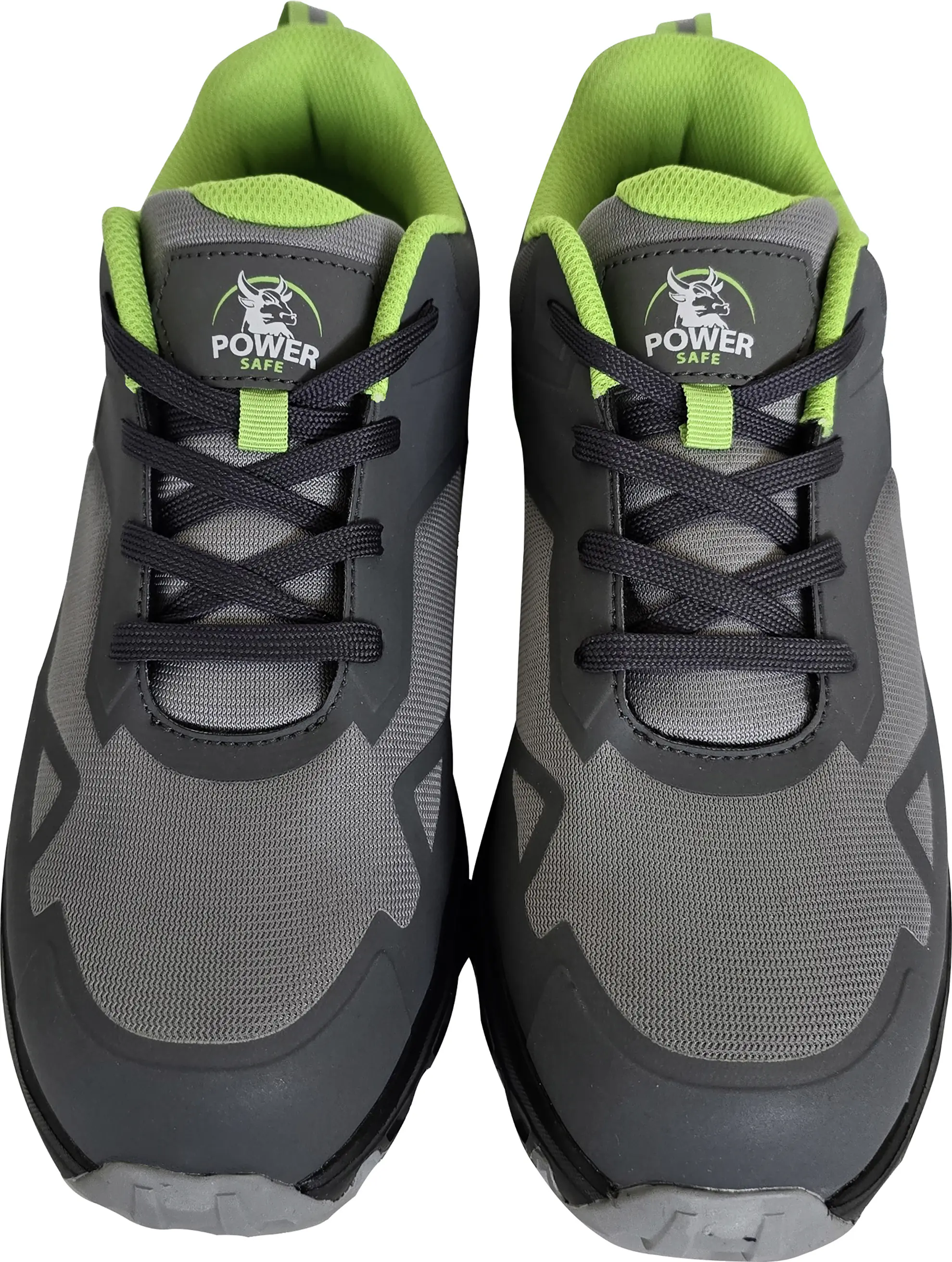Sicherheitshalbschuh Henrik S1P grau-neongrün