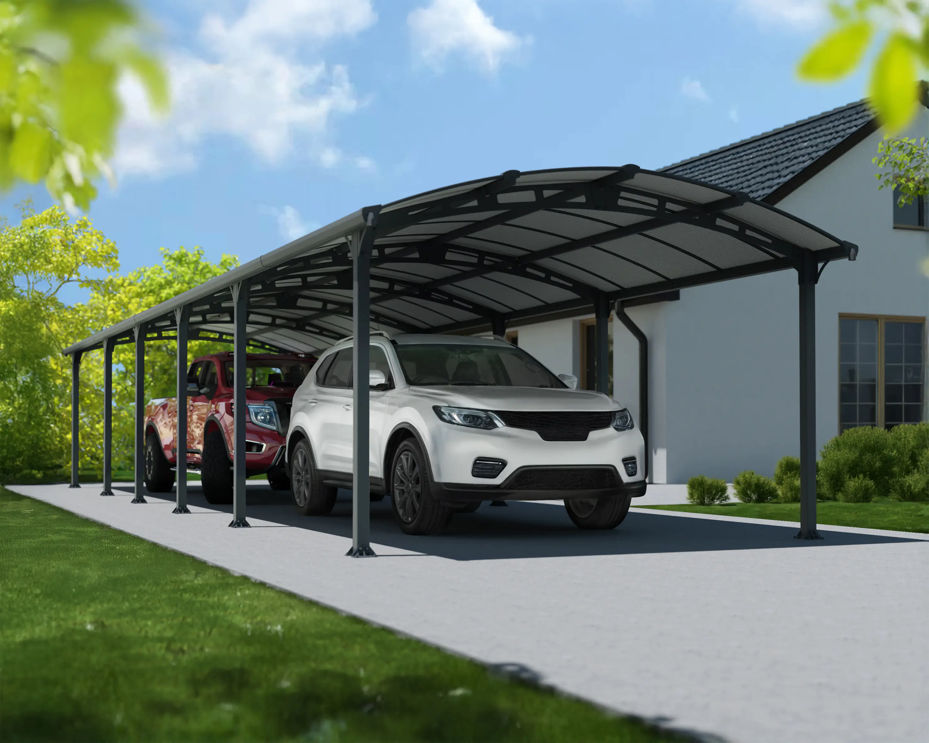 Canopia Carport Arcadia 12700 1290 x 359 x 242 cm (L x B x H)