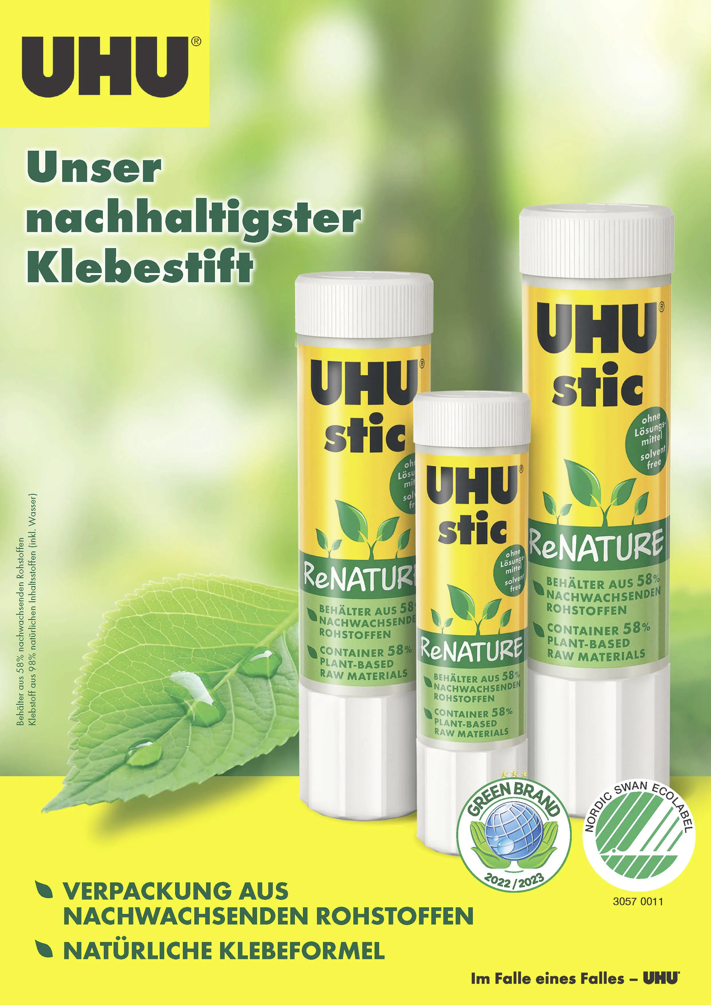 UHU stic ReNATURE