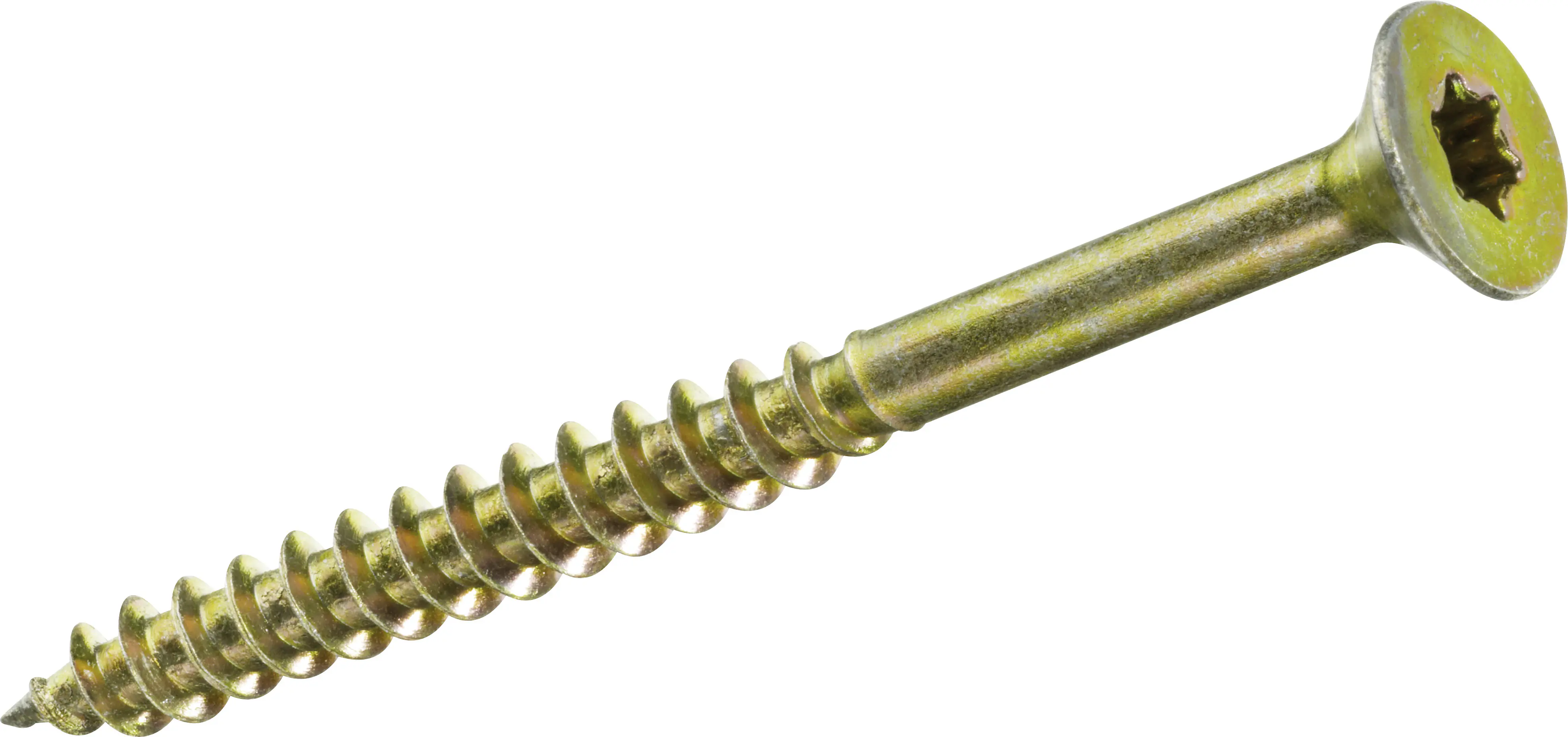 HSI Spanplattenschrauben TX25 Ø 5 x 60 mm - 85 Stück gelb verzinkt