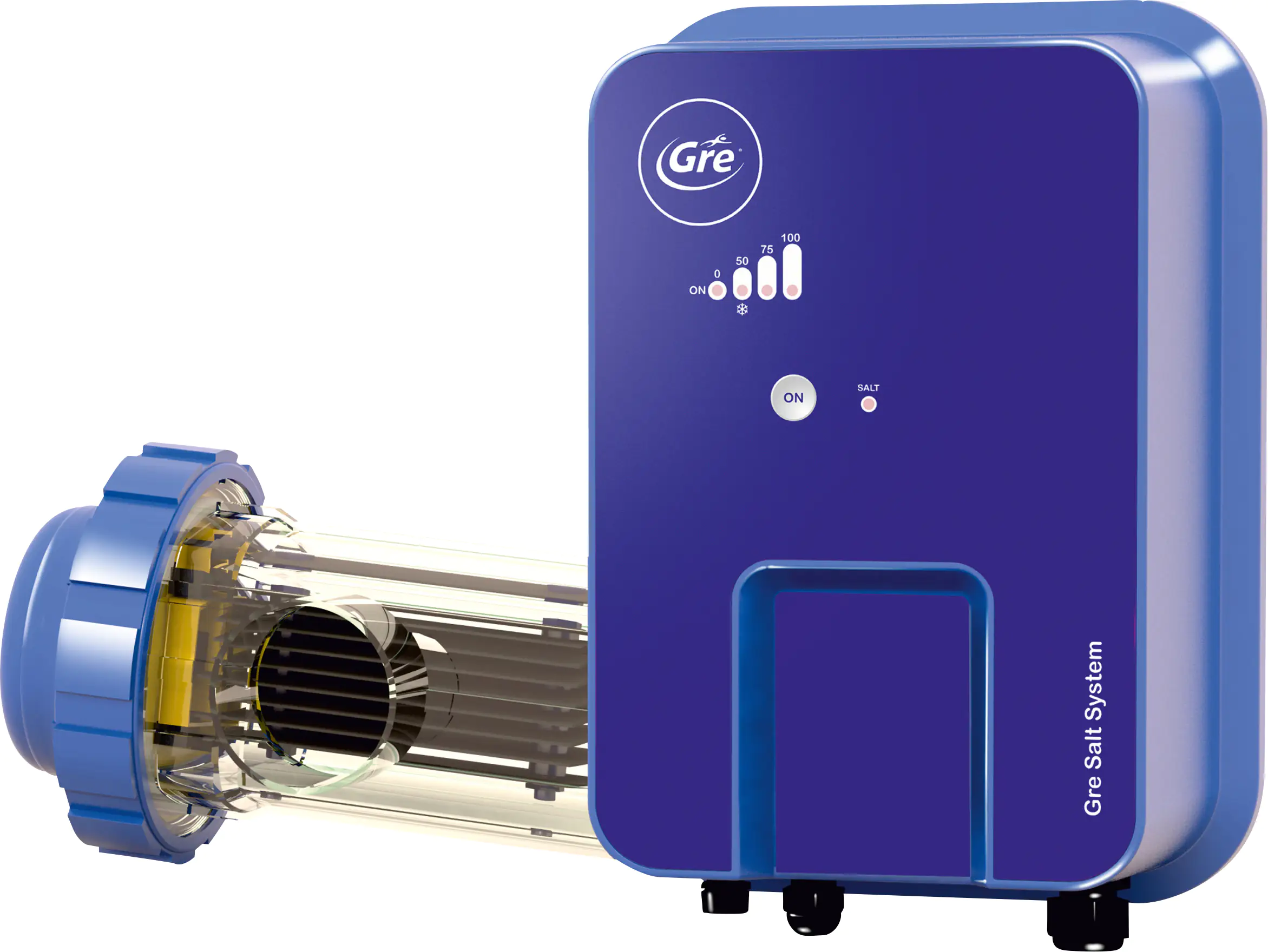 Gre Salzelektrolyse-System Wasserumfang: Bis 60 m3