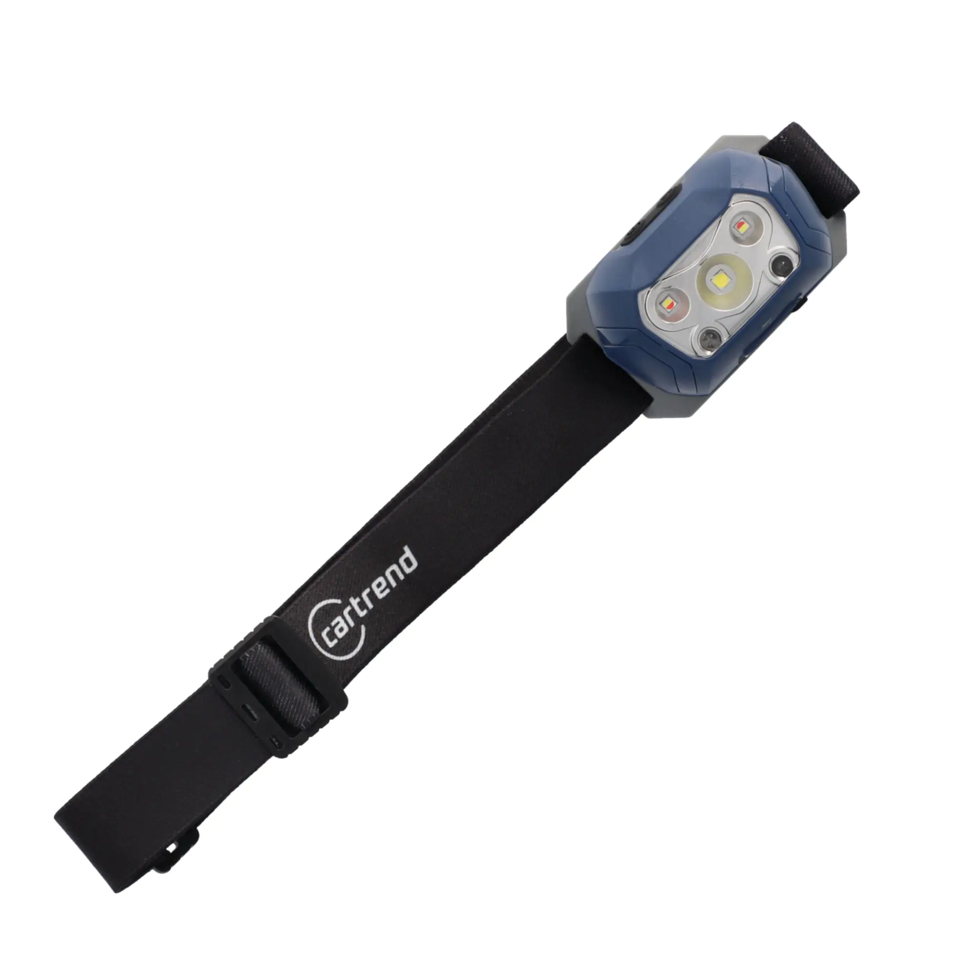 Cartrend LED-Stirnlampe 400 Lumen schwarz-blau