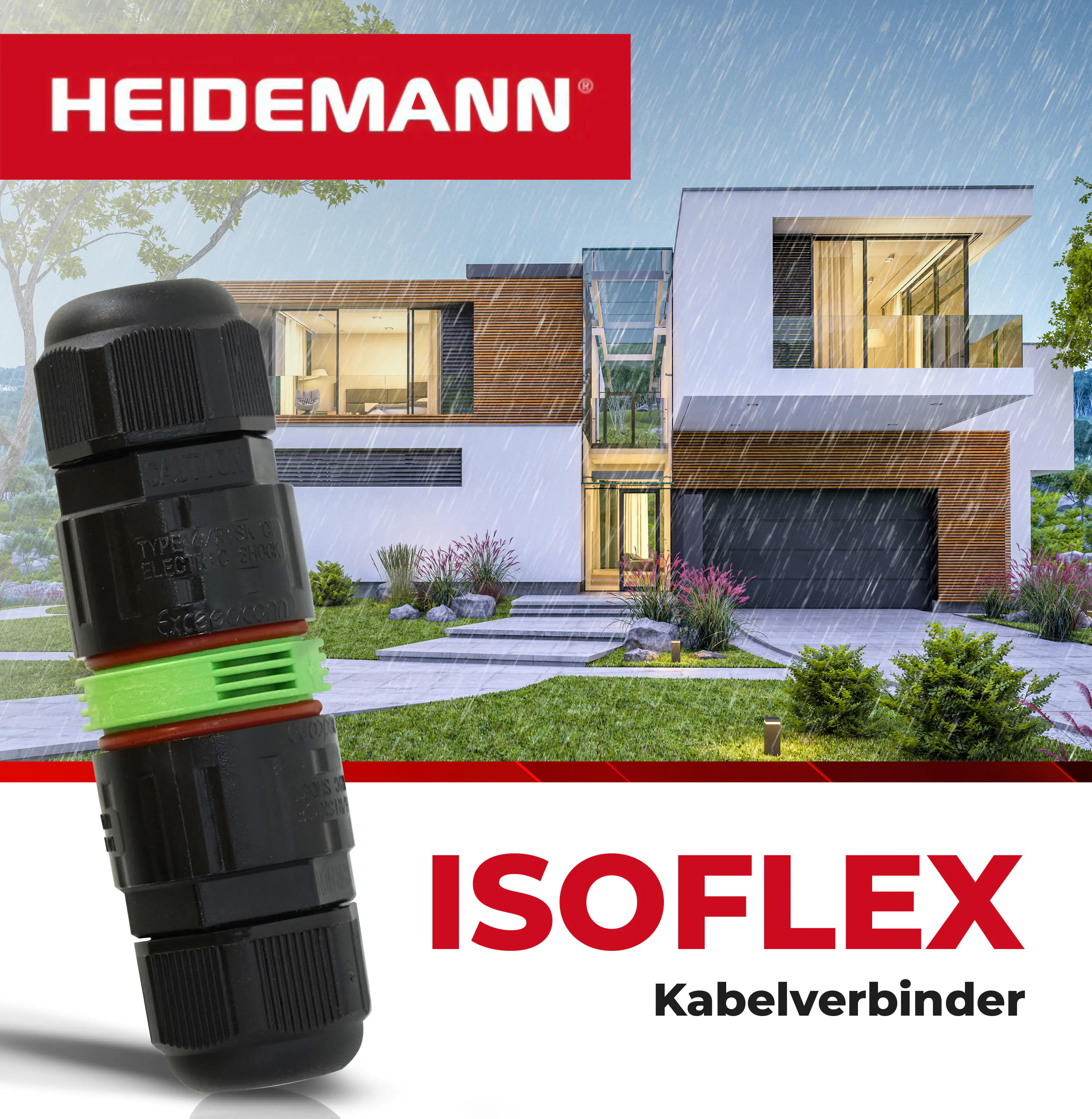 Heidemann Iso Flex Kabelverbinder 3-polig