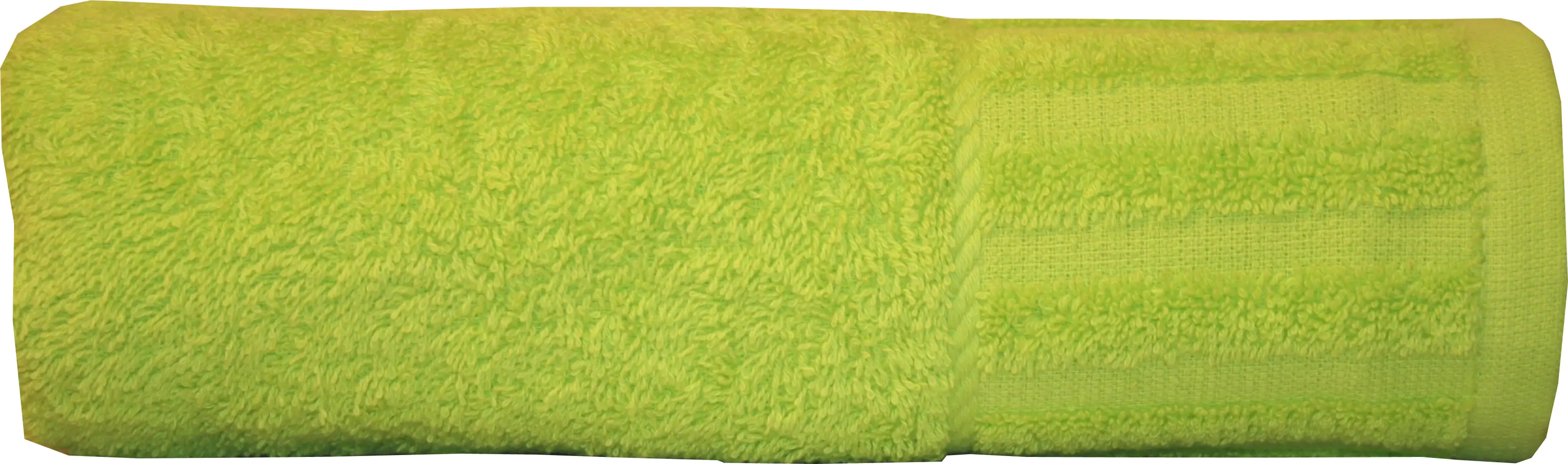 Duschtuch uni grün 70 x 140 cm