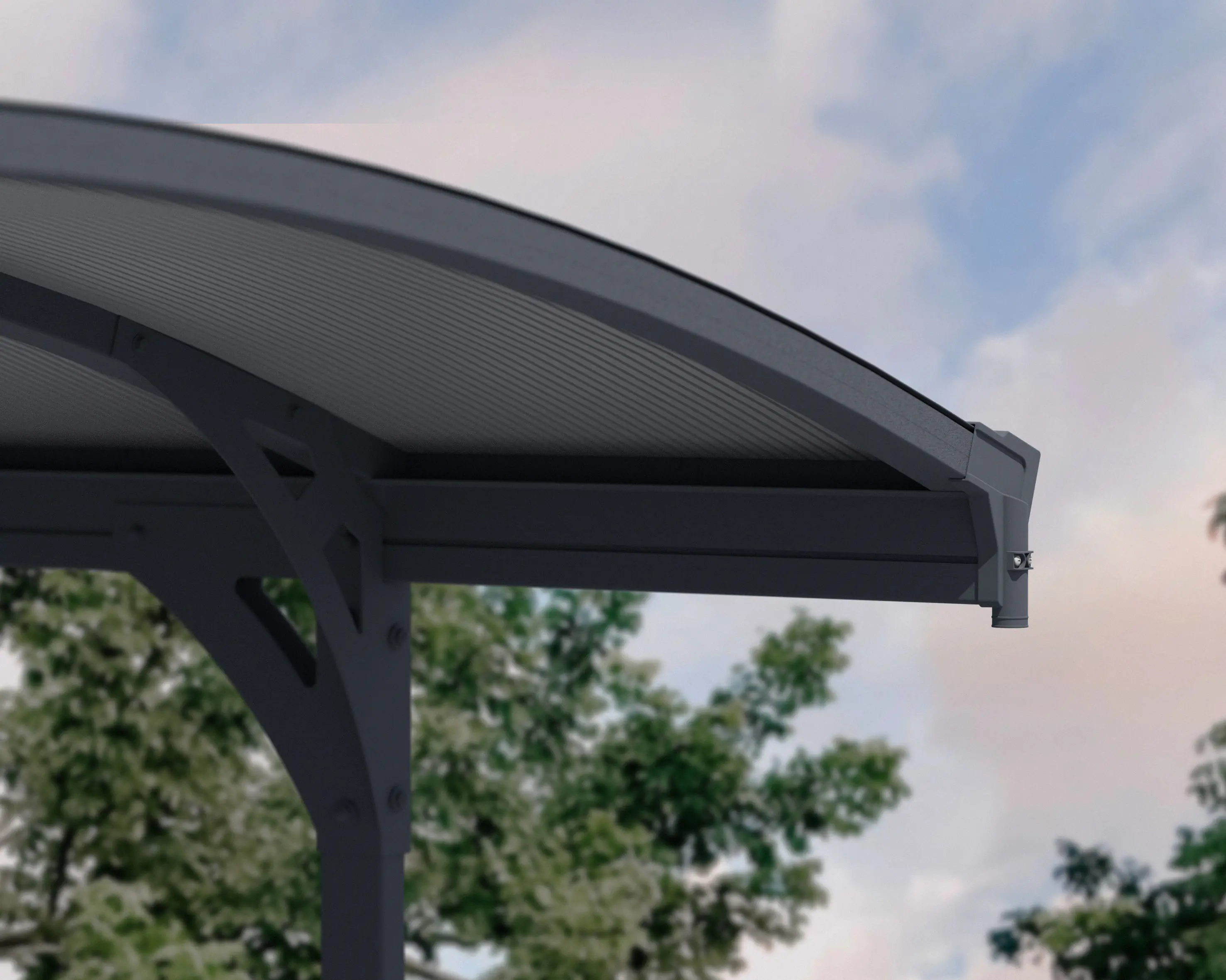 Canopia Carport Vitoria 5000 501 x 291 cm anthrazit