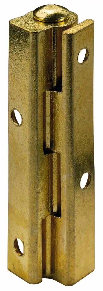 Hettich Möbelband Stahl vermessingt 10 x 50 mm