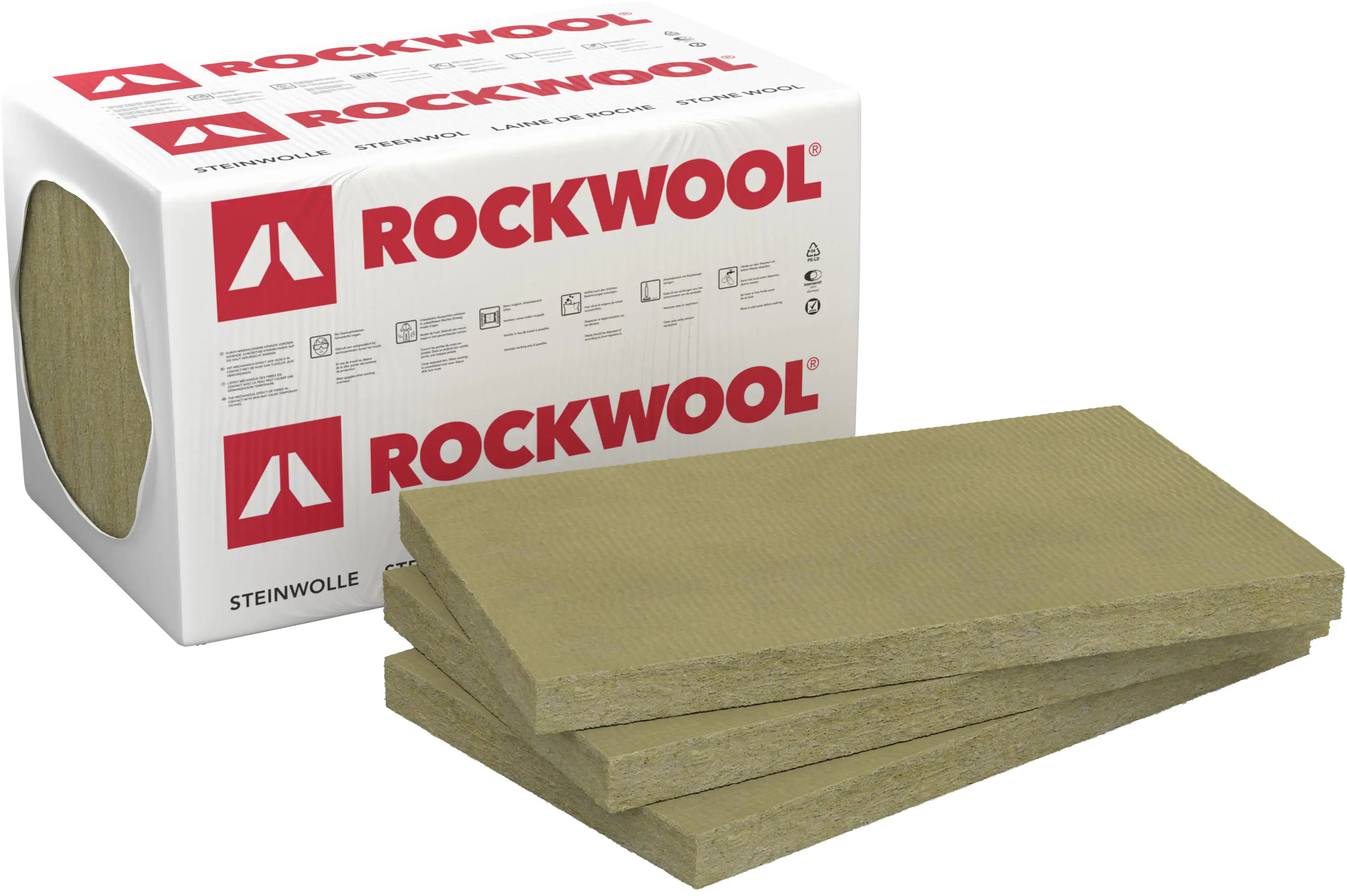 Rockwool Trennwandplatte Sonorock Akustik WLG 040 