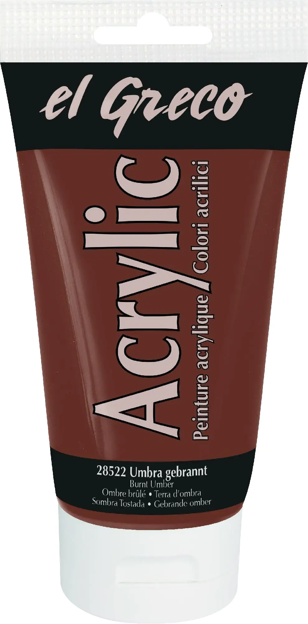 Kreul el Greco Acrylic Tube umbra gebrannt 150 ml