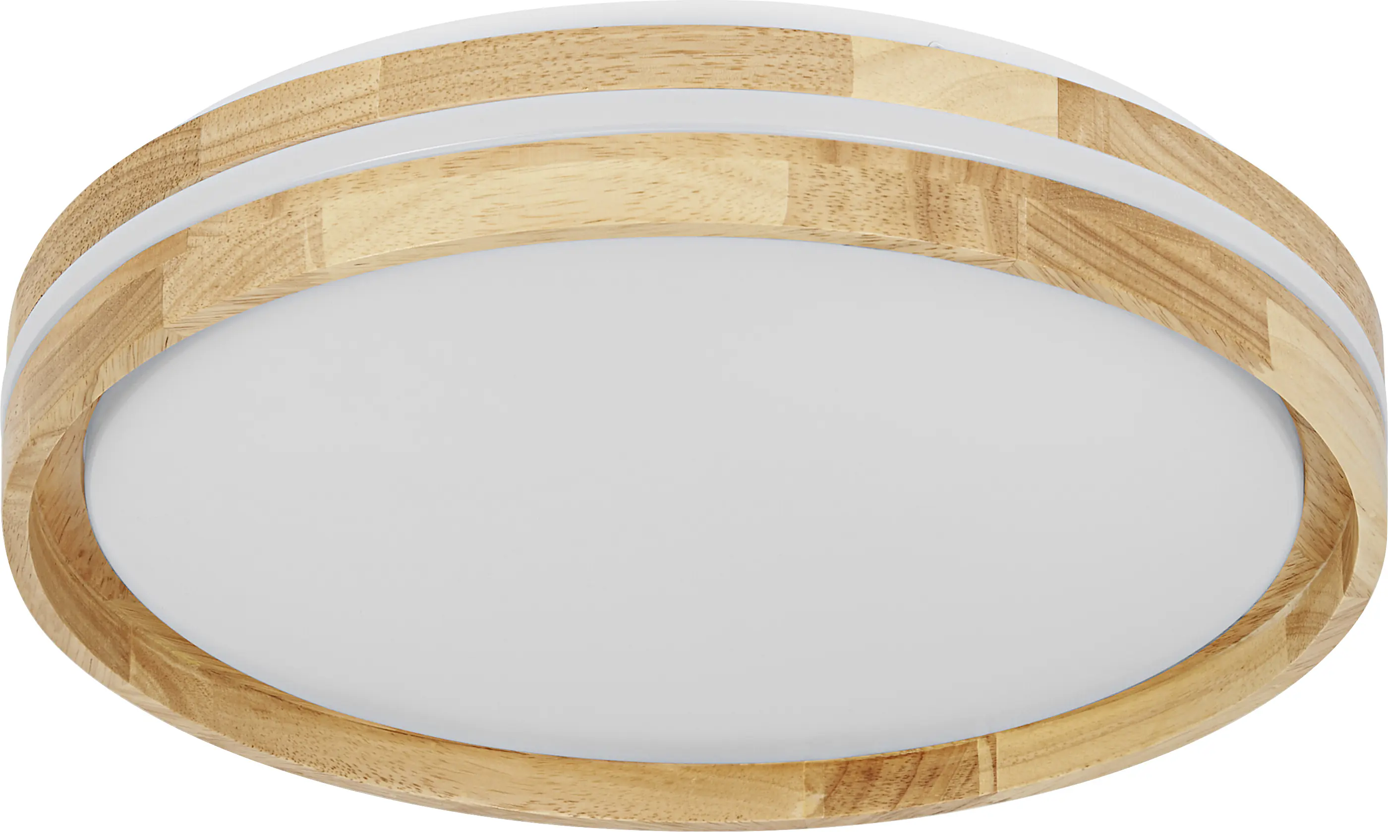 Osram LED-Deckenleuchte Orbis Noemi Wood Ø49 cm 36 W Holzdekor dimmbar