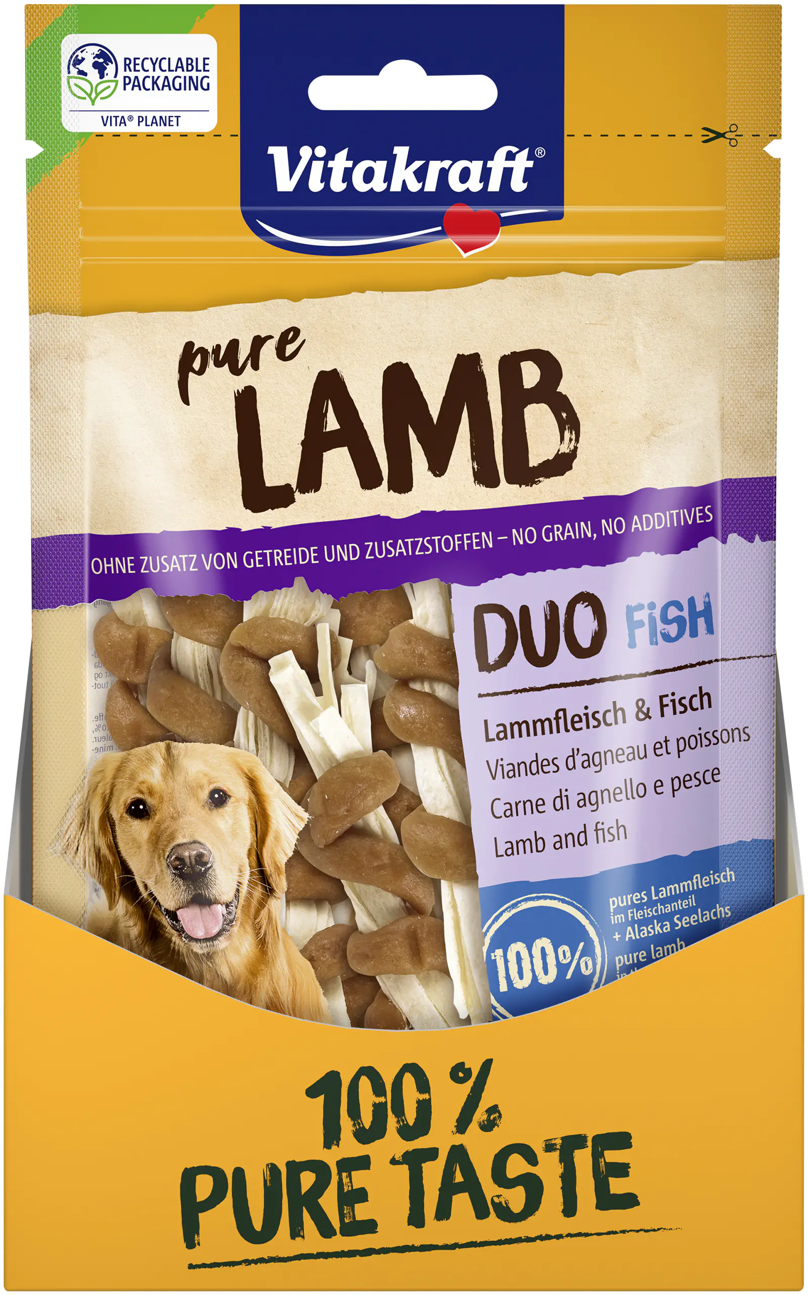 Vitakraft LAMB Duo® Lammfleisch & Fisch MSC 80 g