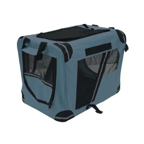 TrendLine Tiertransportbox 55 x 40 x 40 cm blau