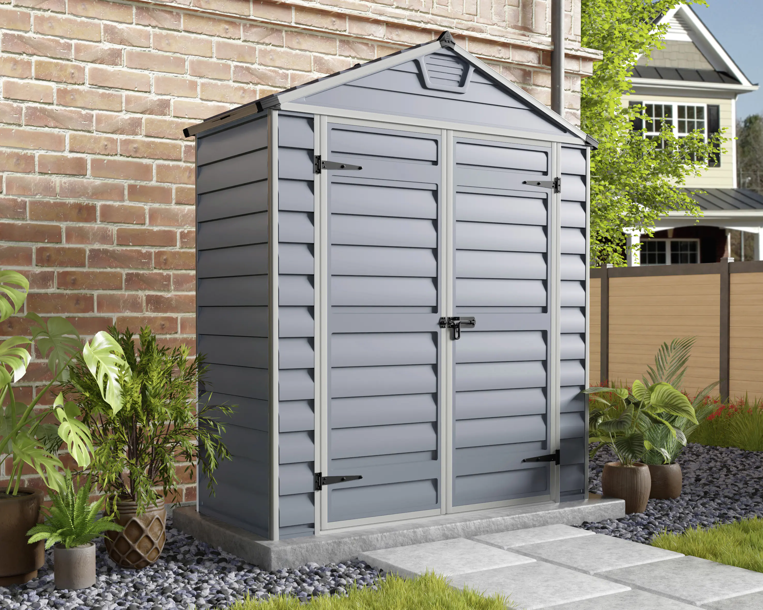 Canopia Gerätehaus Skylight Shed 6x3 175 x 88 x 171 cm