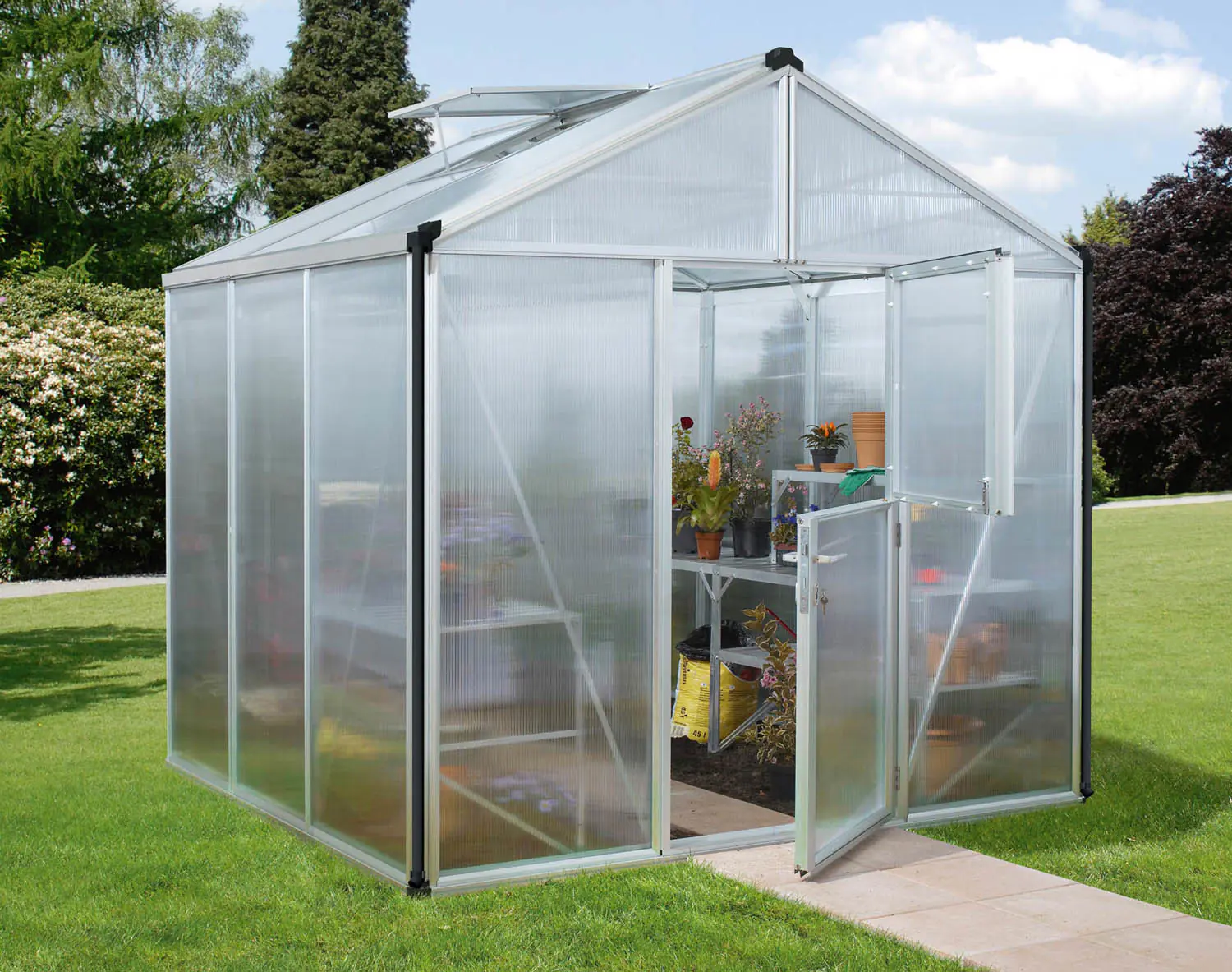 Vitavia Gewächshaus Zeus 6200 HPK 10 mm 266 x 250 cm