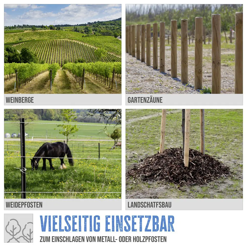 Güde Pfahlramme GPR 801 E Pfostenramme für Metall & Holz