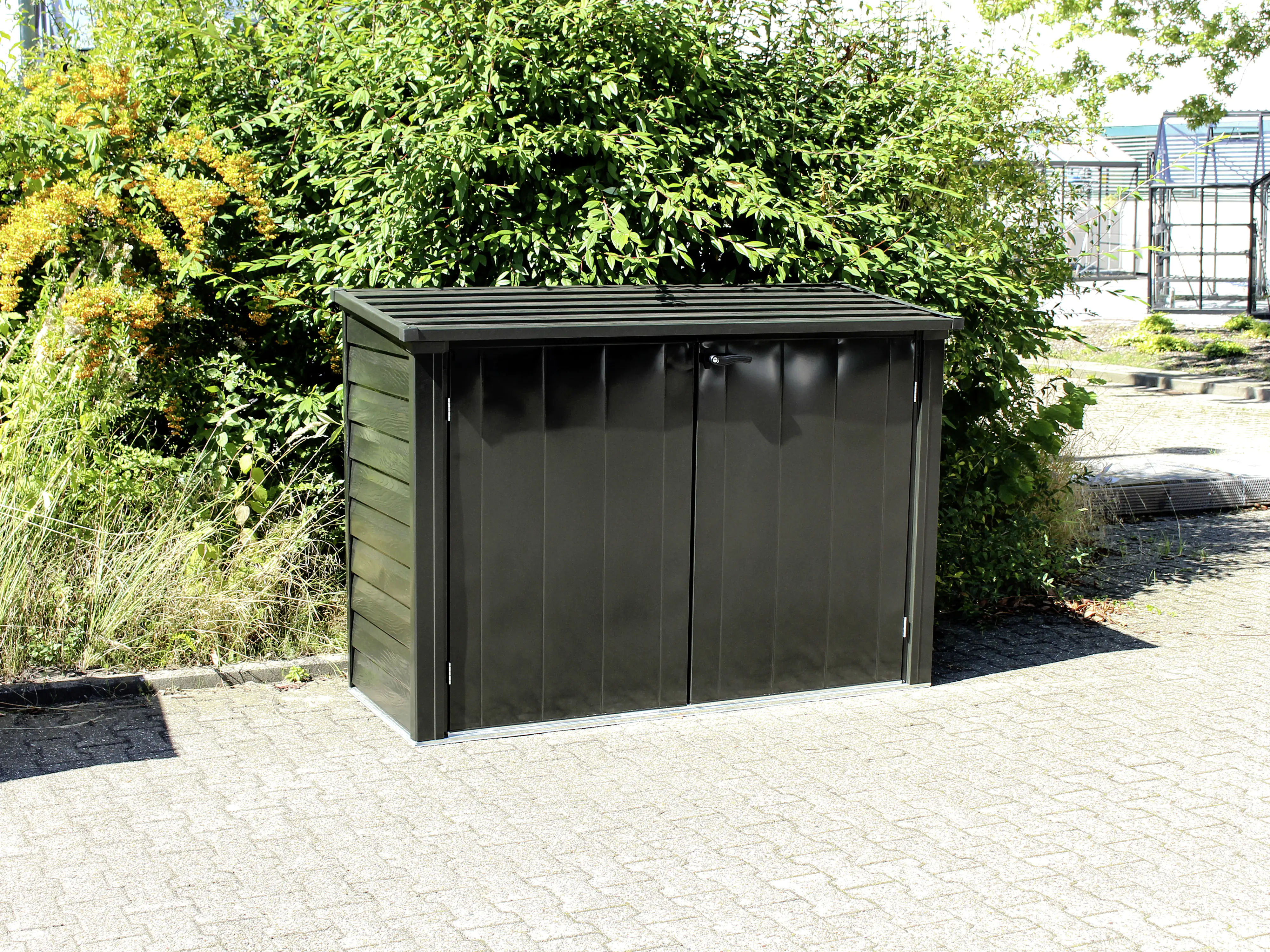 Globel Mülltonnenbox  Easy 73 233 x 75 cm anthrazit