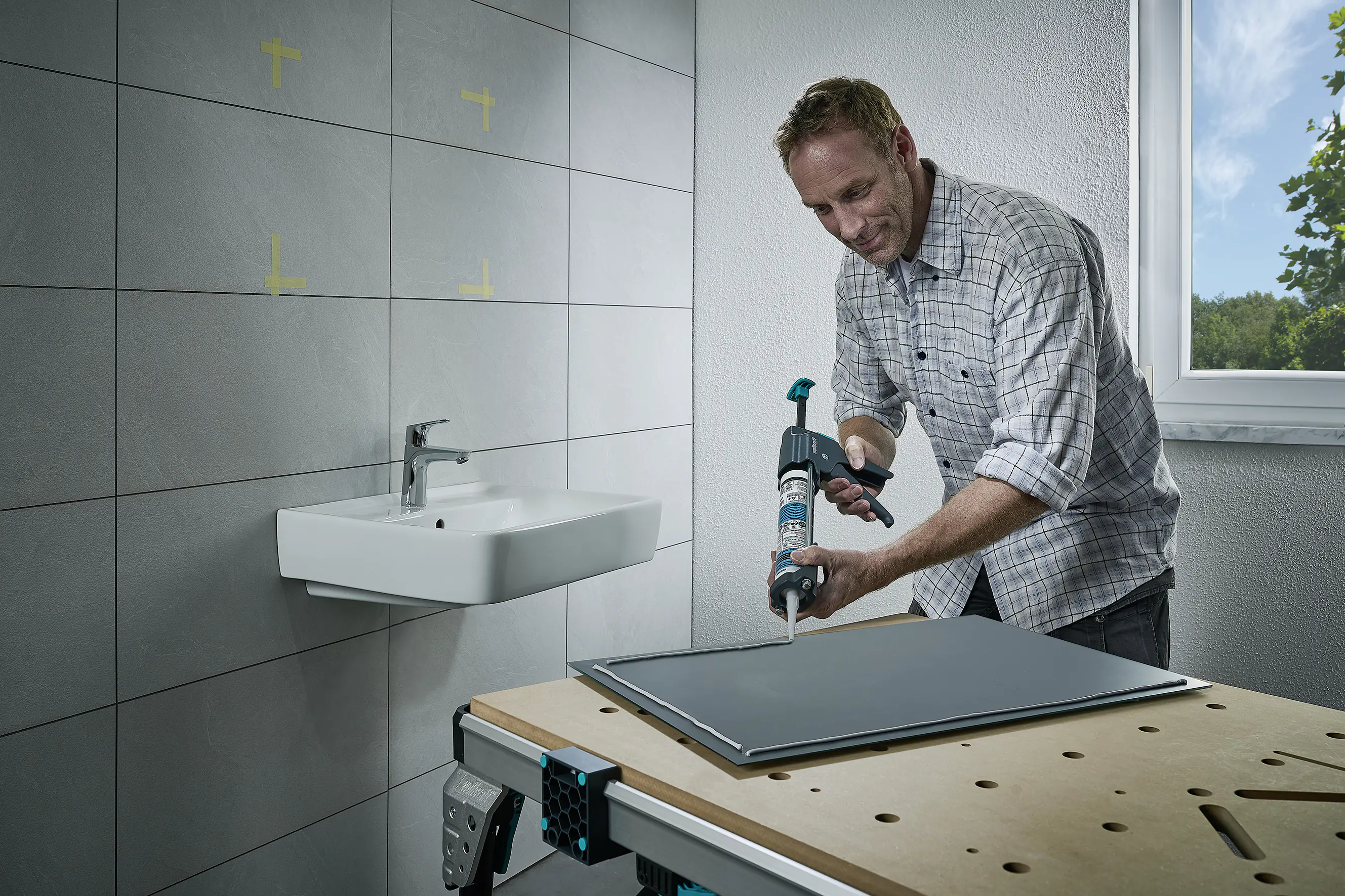 Wolfcraft Kartuschenpresse 1 MG 600 Pro mechanisch