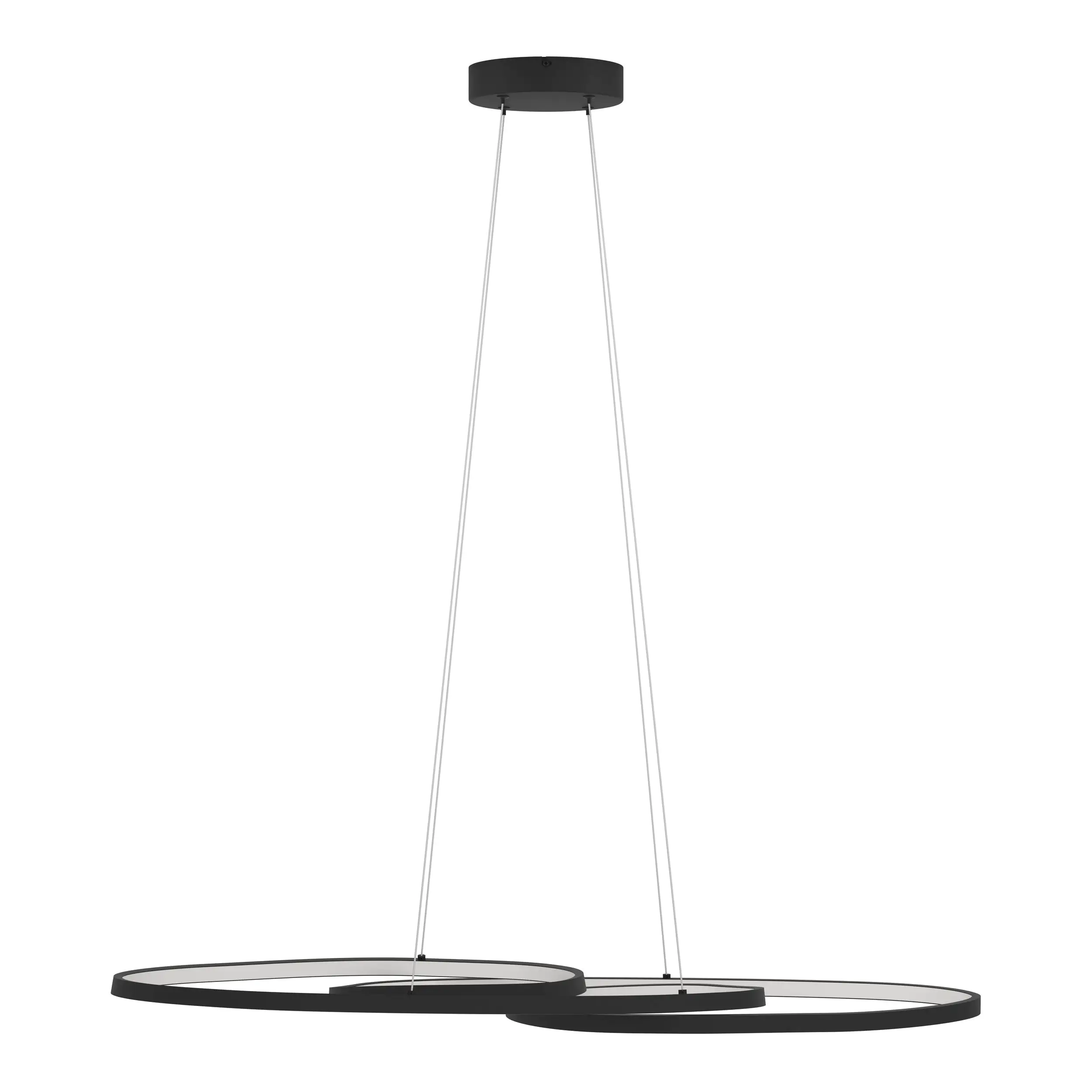 Eglo LED Pendelleuchte Gianella schwarz weiß 100 x 36 x 120 cm