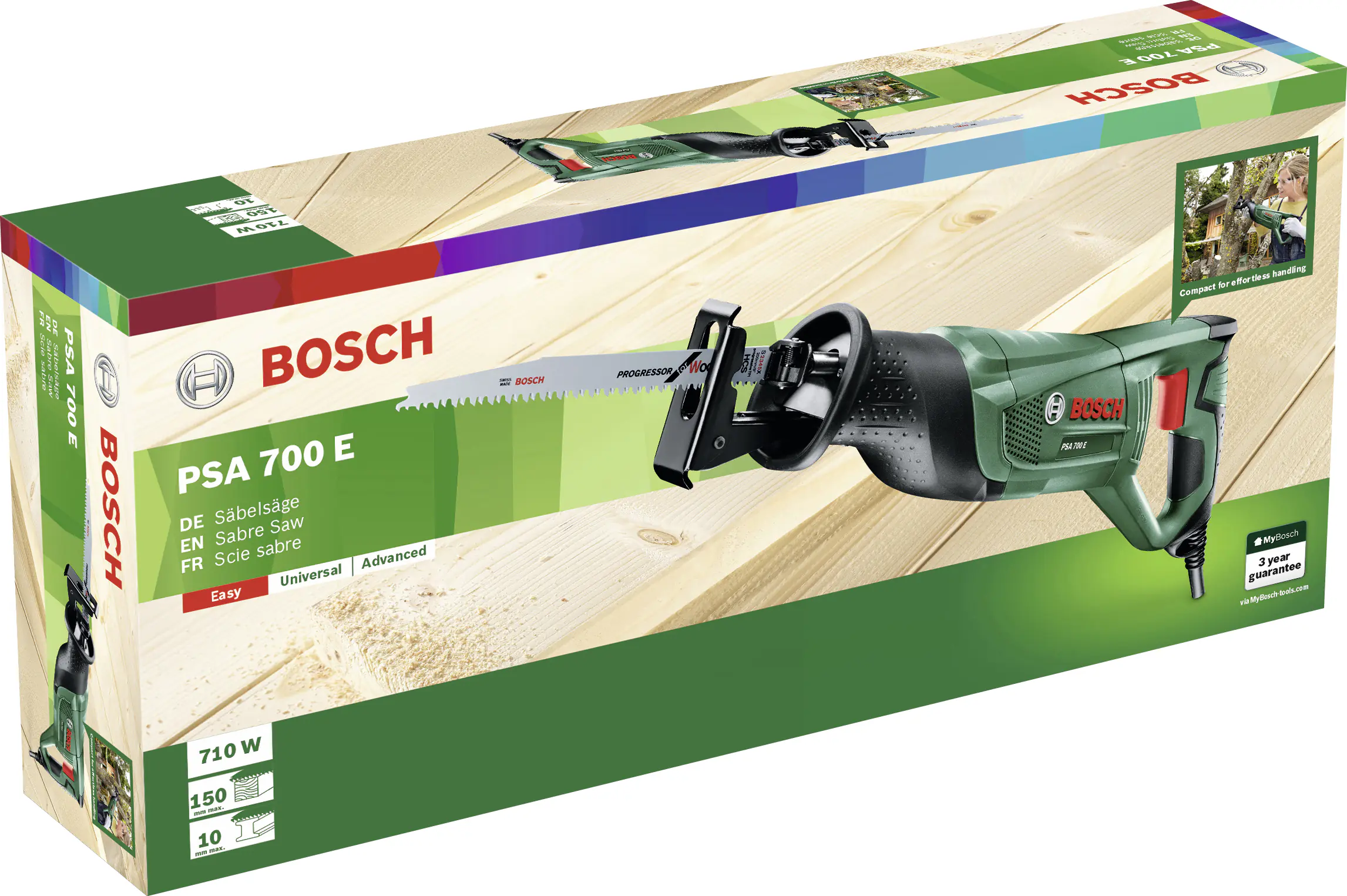 Bosch Säbelsäge PSA 700 E 710 Watt