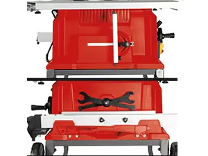 Einhell Expert Tischkreissäge TE-CC 250 UF klappbar Trolleyfunktion