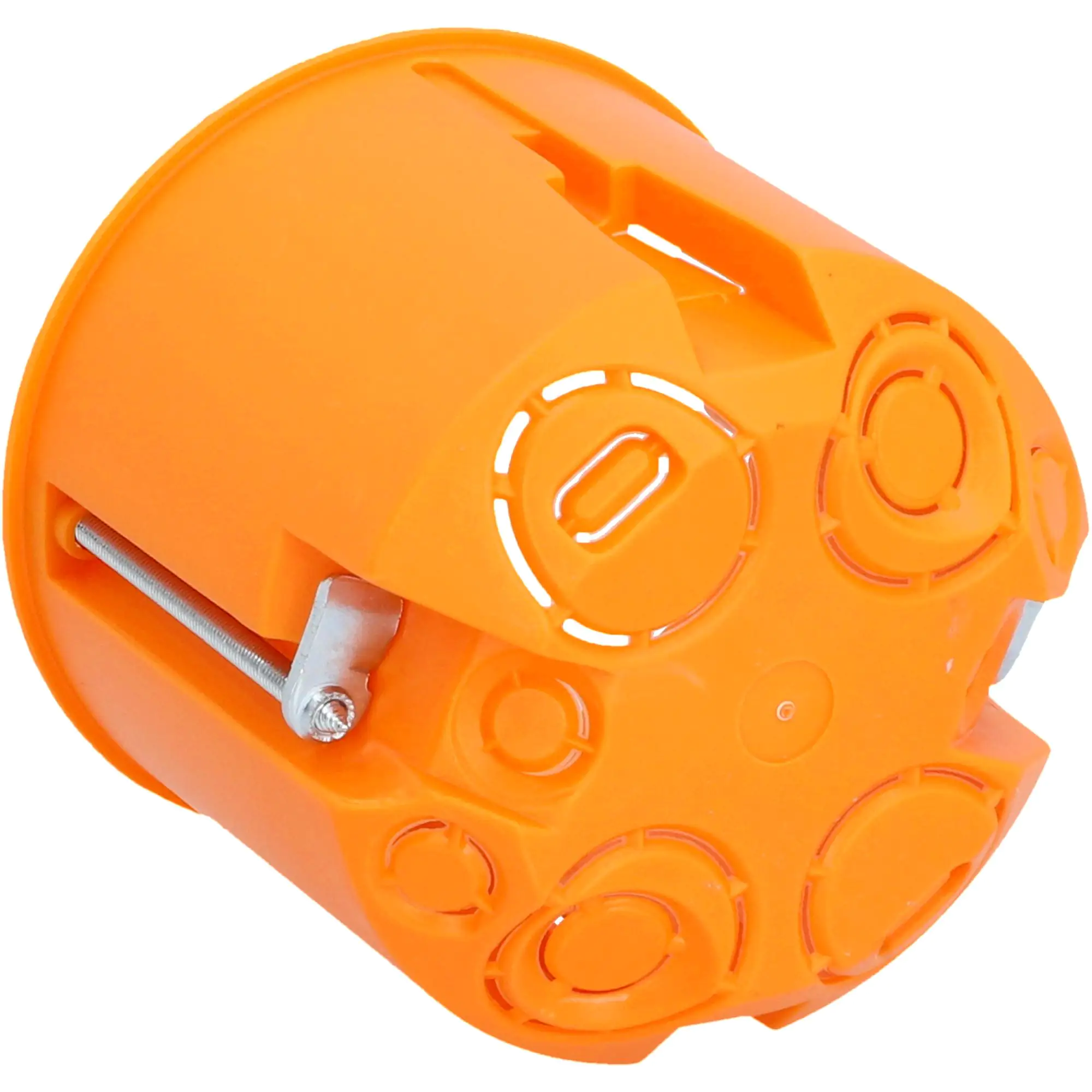 Hohlwand-Schalterdose 61 mm, orange