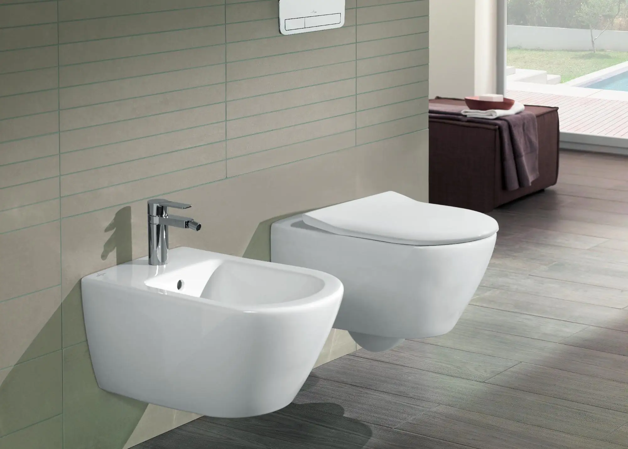 Villeroy & Boch Wand-Tiefspül WC Subway 2.0 spülrandlos CeramicPlus
