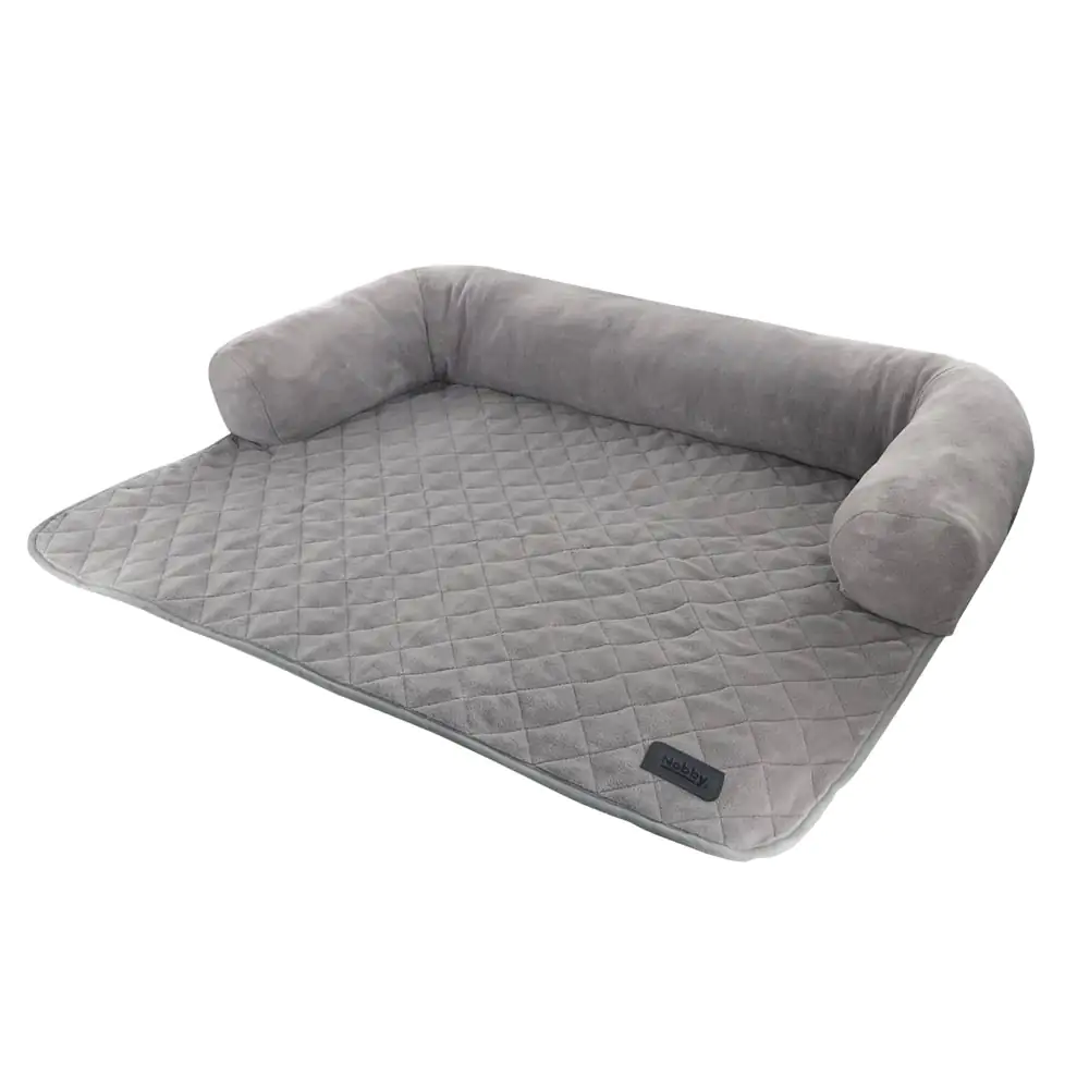 Nobby Sofamatte Penka eckig L 110 x B 85 x H 15 cm grau