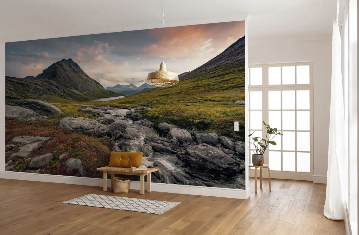 Komar Vlies Fototapete Schroffes Paradies 450 x 280 cm 