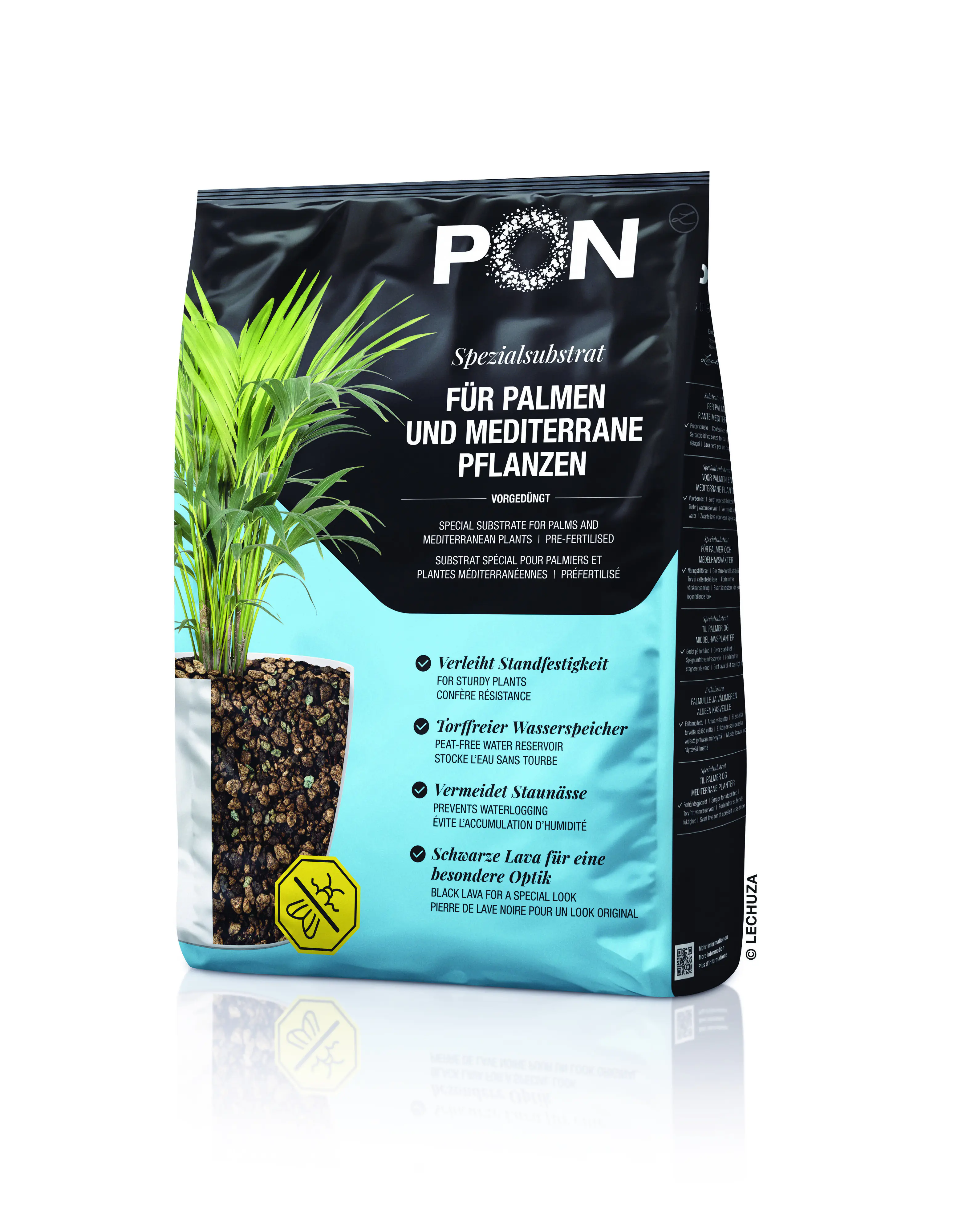 Lechuza Palmpon Pflanzsubstrat für Palmen 12 L torffrei
