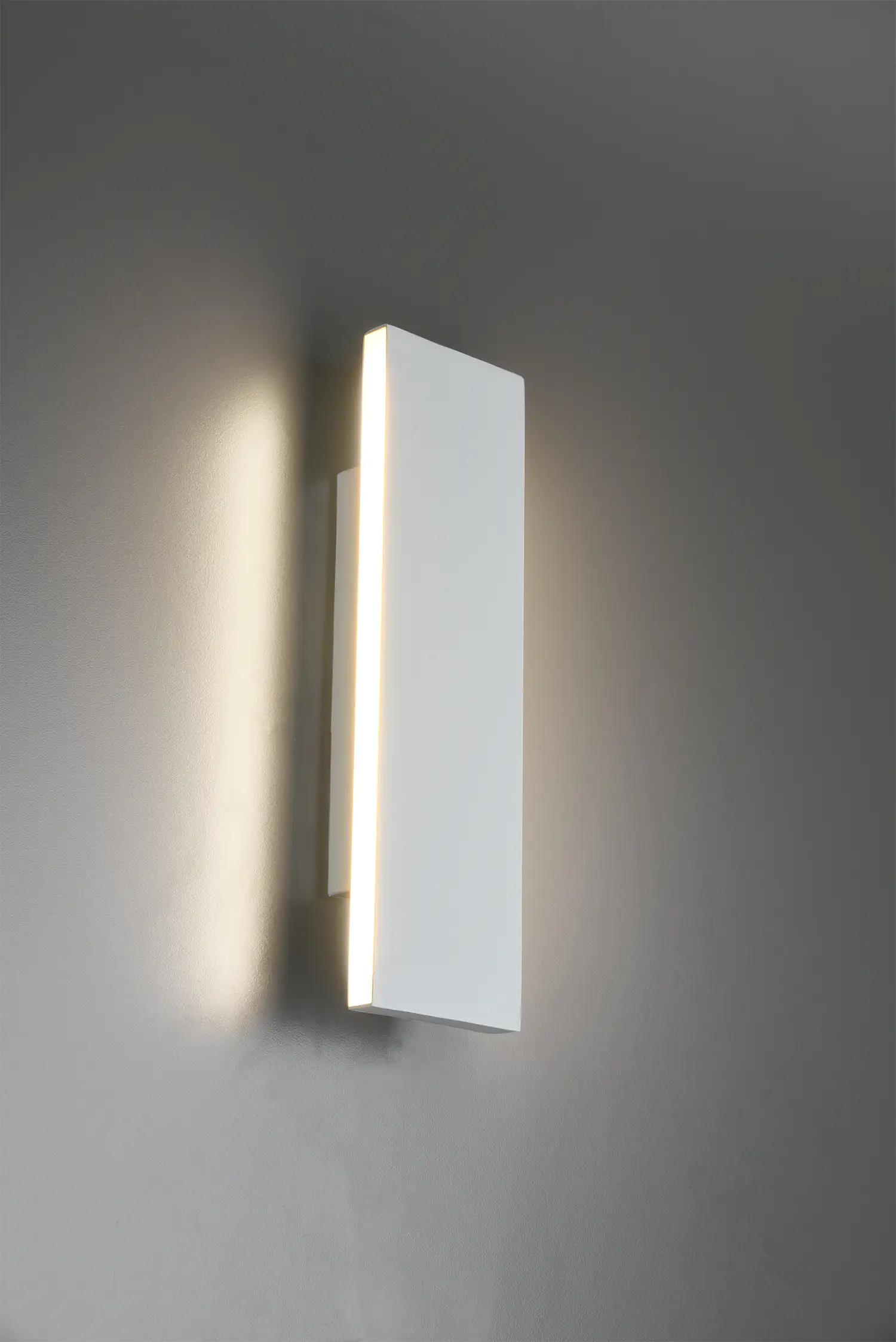 Trio LED Wandleuchte CONCHA weiß matt