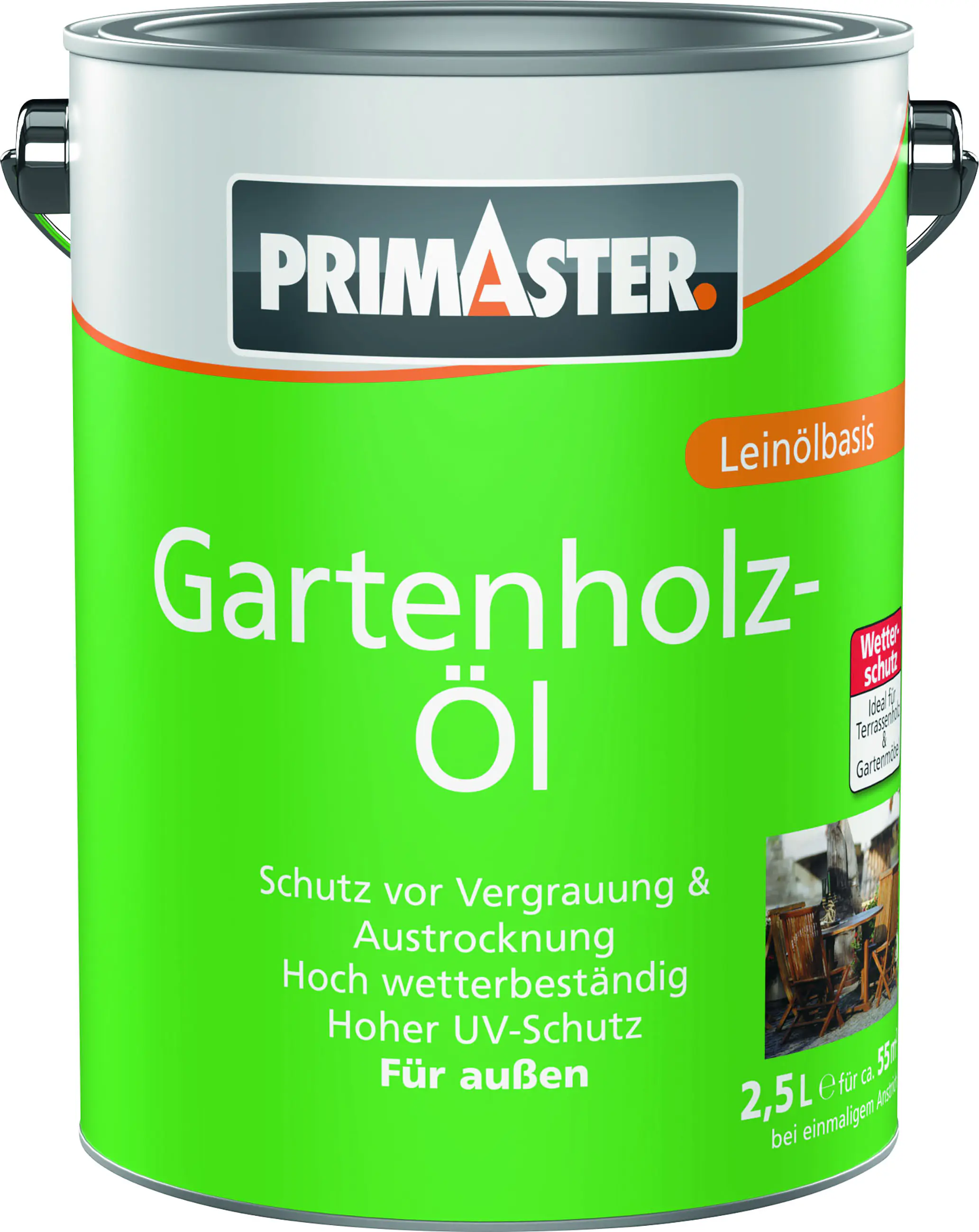 Primaster Gartenholzöl 2,5 L teak