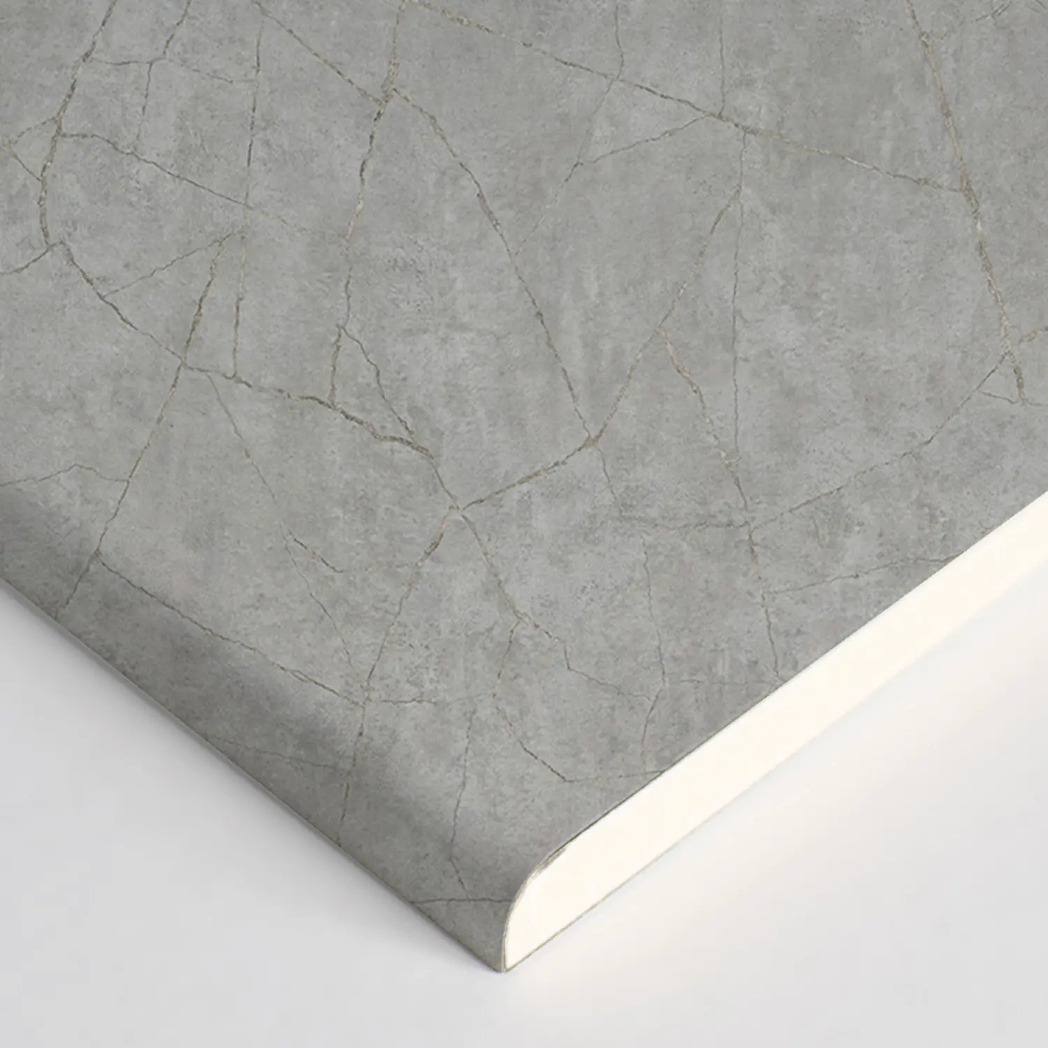 Wetwall Elite Wandpaneel  Gold Stone 120 x 242 cm mit abgerundeter Abschlusskante